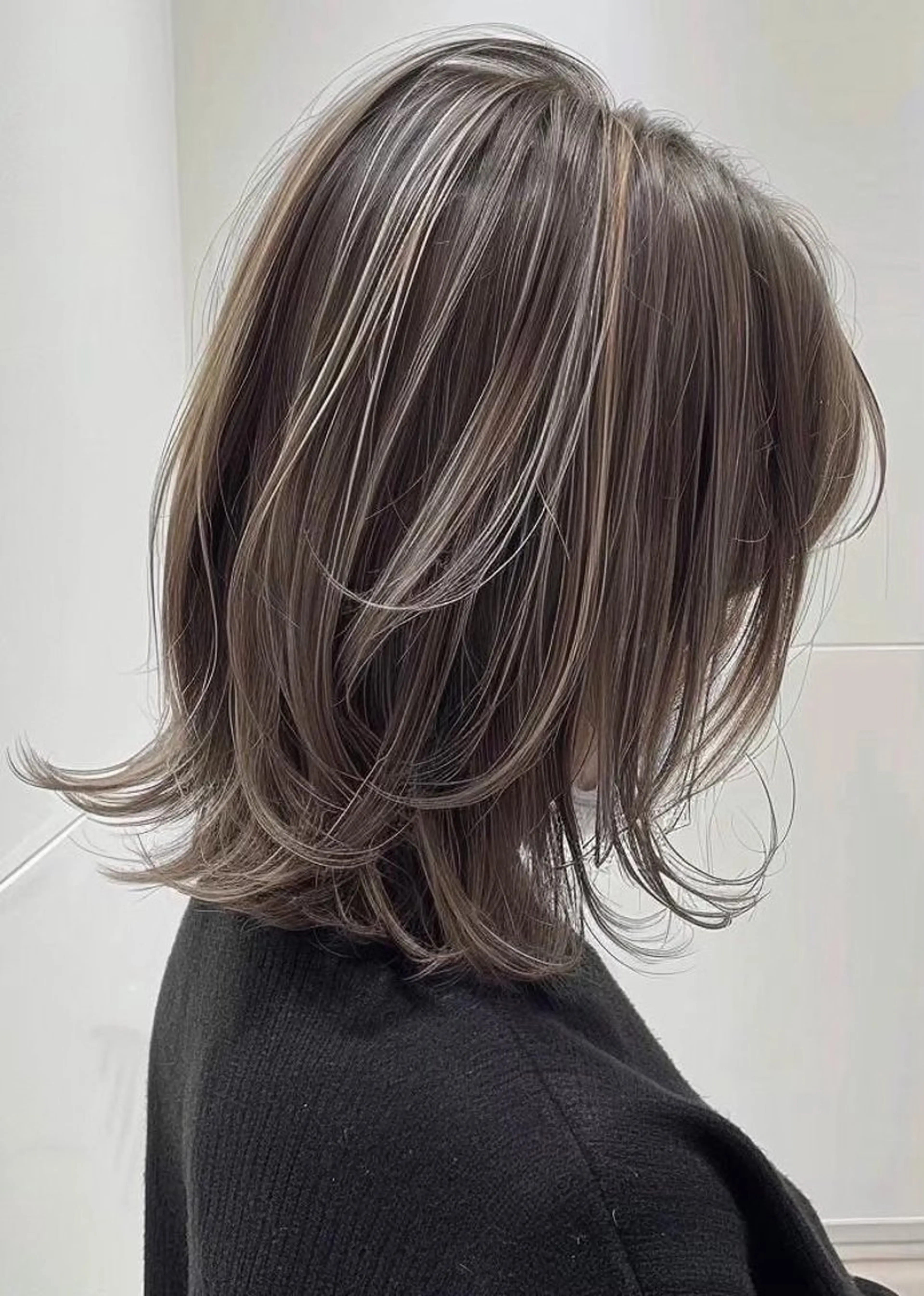 カラー ハイライトカラー ヘアカラー ハイライトデザイン特 化/表参道/みづきのヘアスタイル