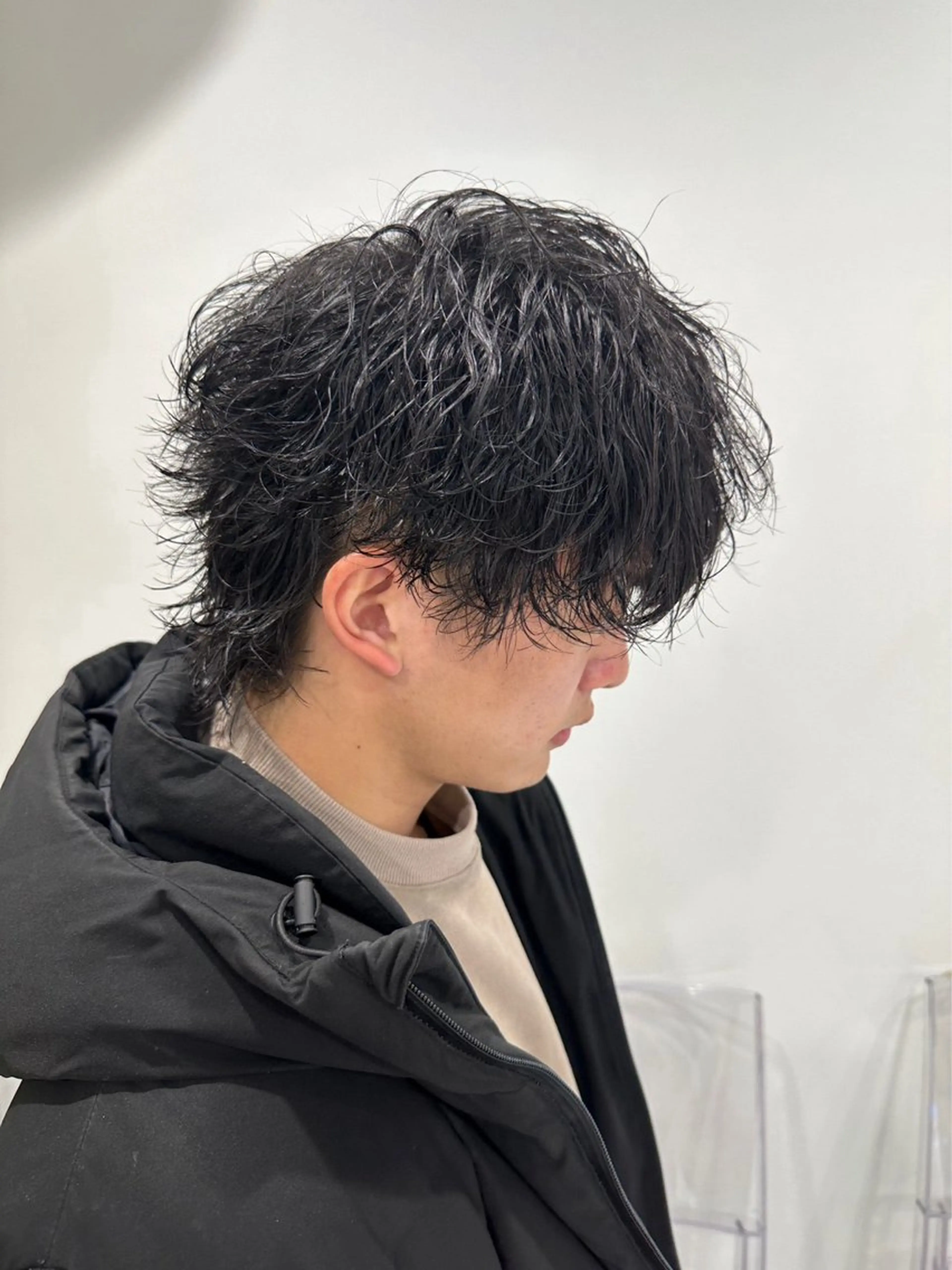 パーマ メンズ カット パーマ 🌟あゆ🌟 女子ウケスタイルのヘアスタイル