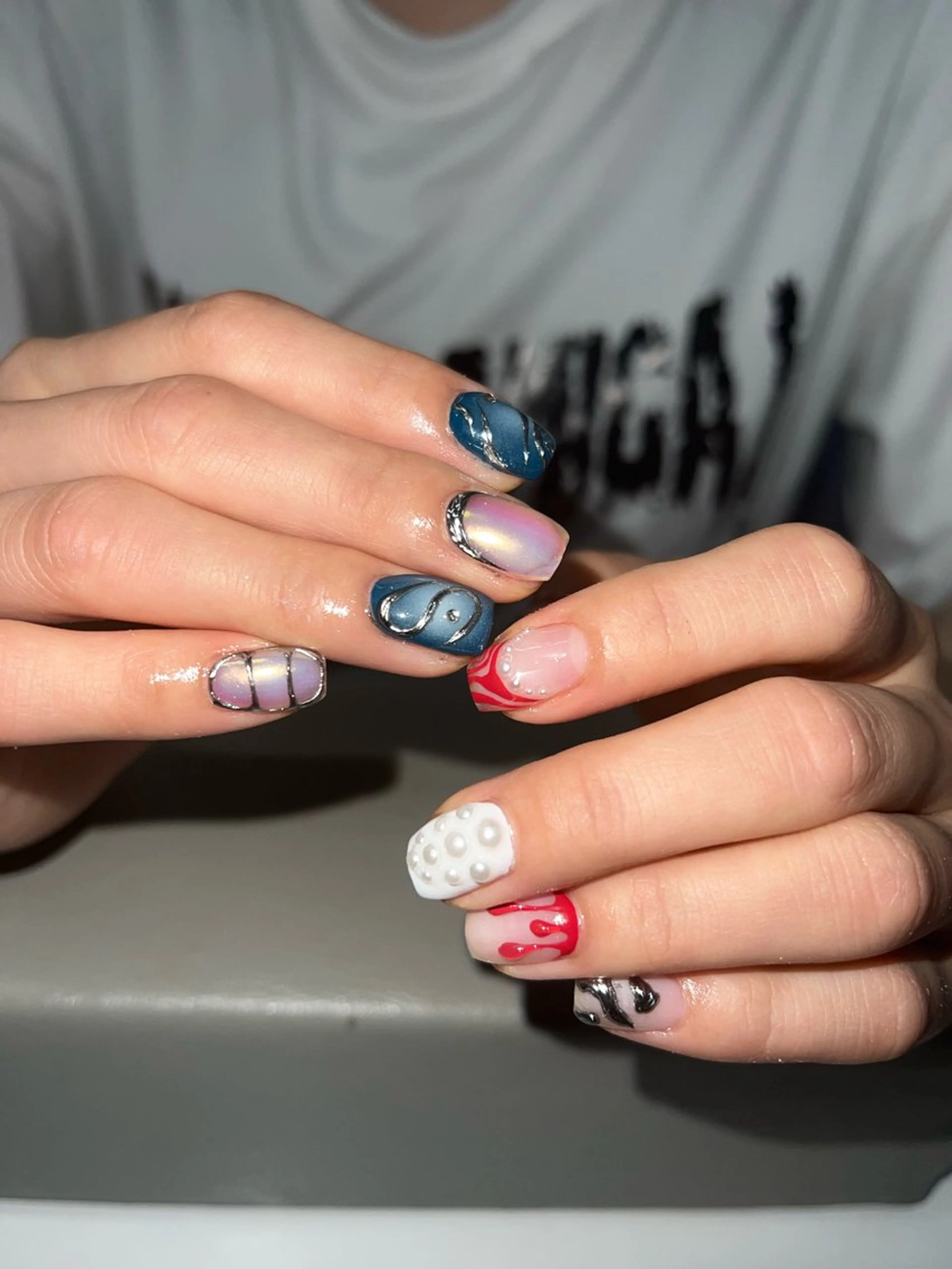 ネイル ハンドネイル Nail Salon L'arc所属・💊大阪/南船場 monica🧠のネイルデザイン