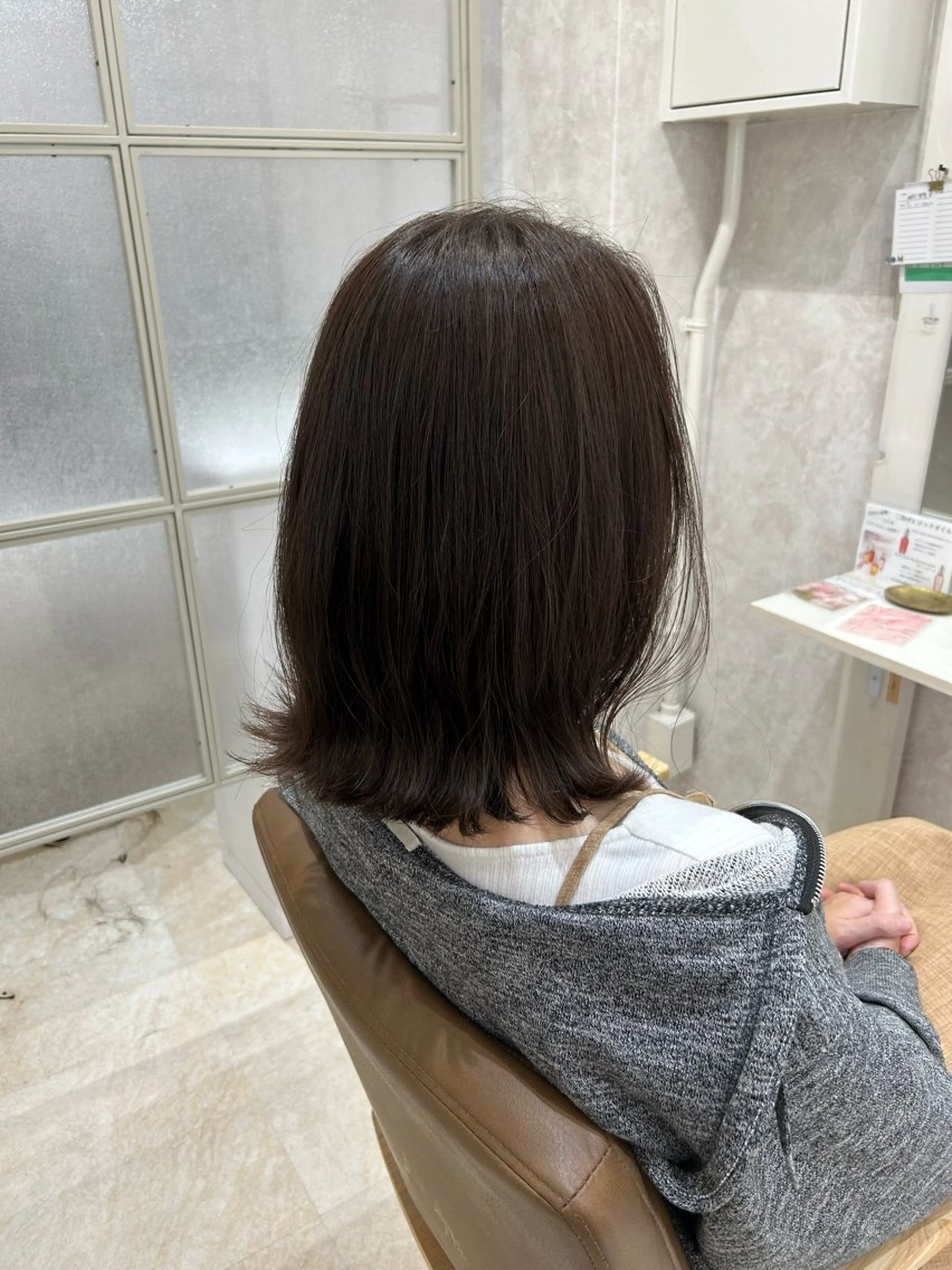ミディアム カラー 💙まこと💙艶々 カラー(Rico)のヘアスタイル