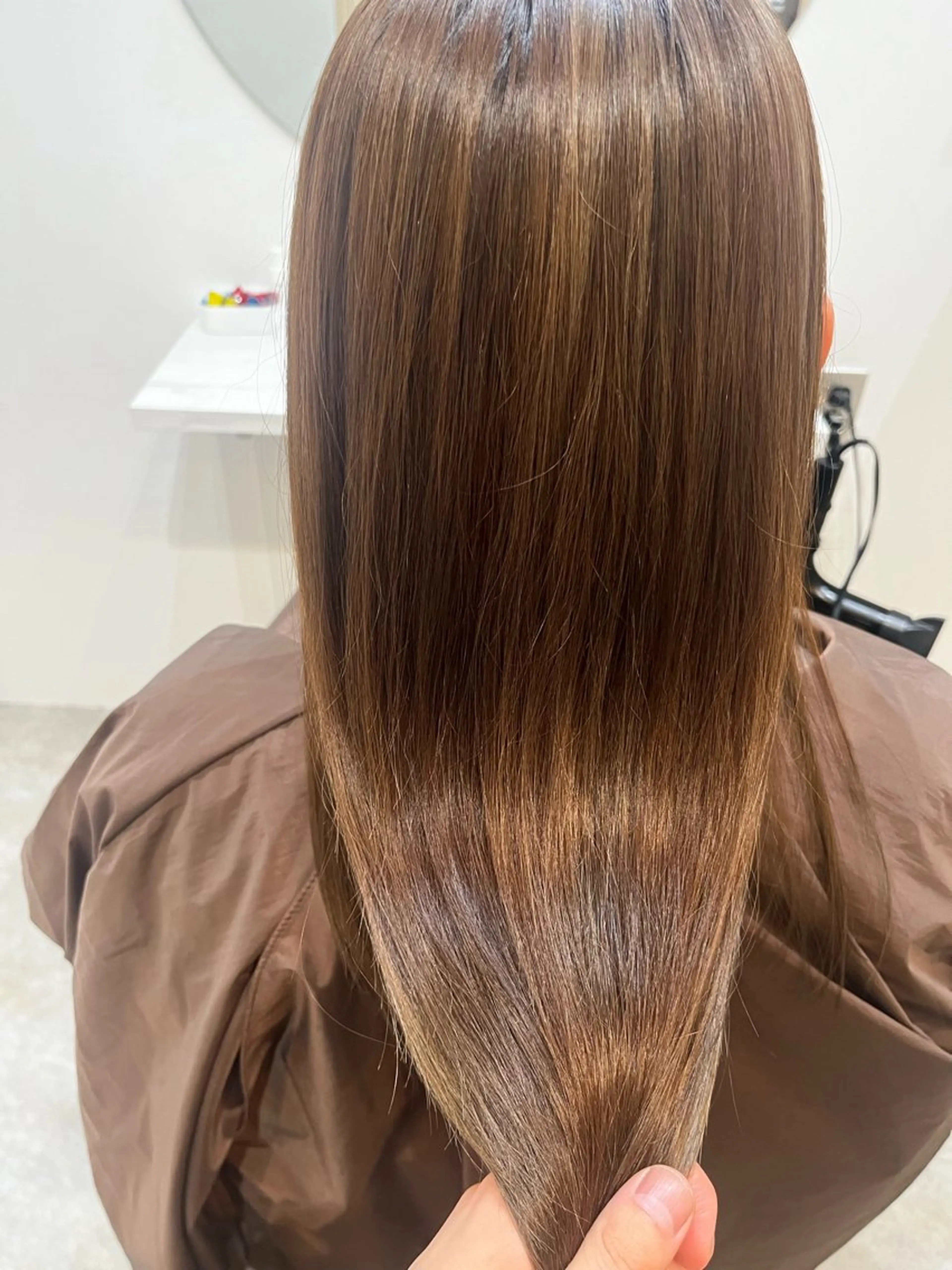 ロング カラー 【髪質改善】全席個室 Zina北千住　高澤のヘアスタイル