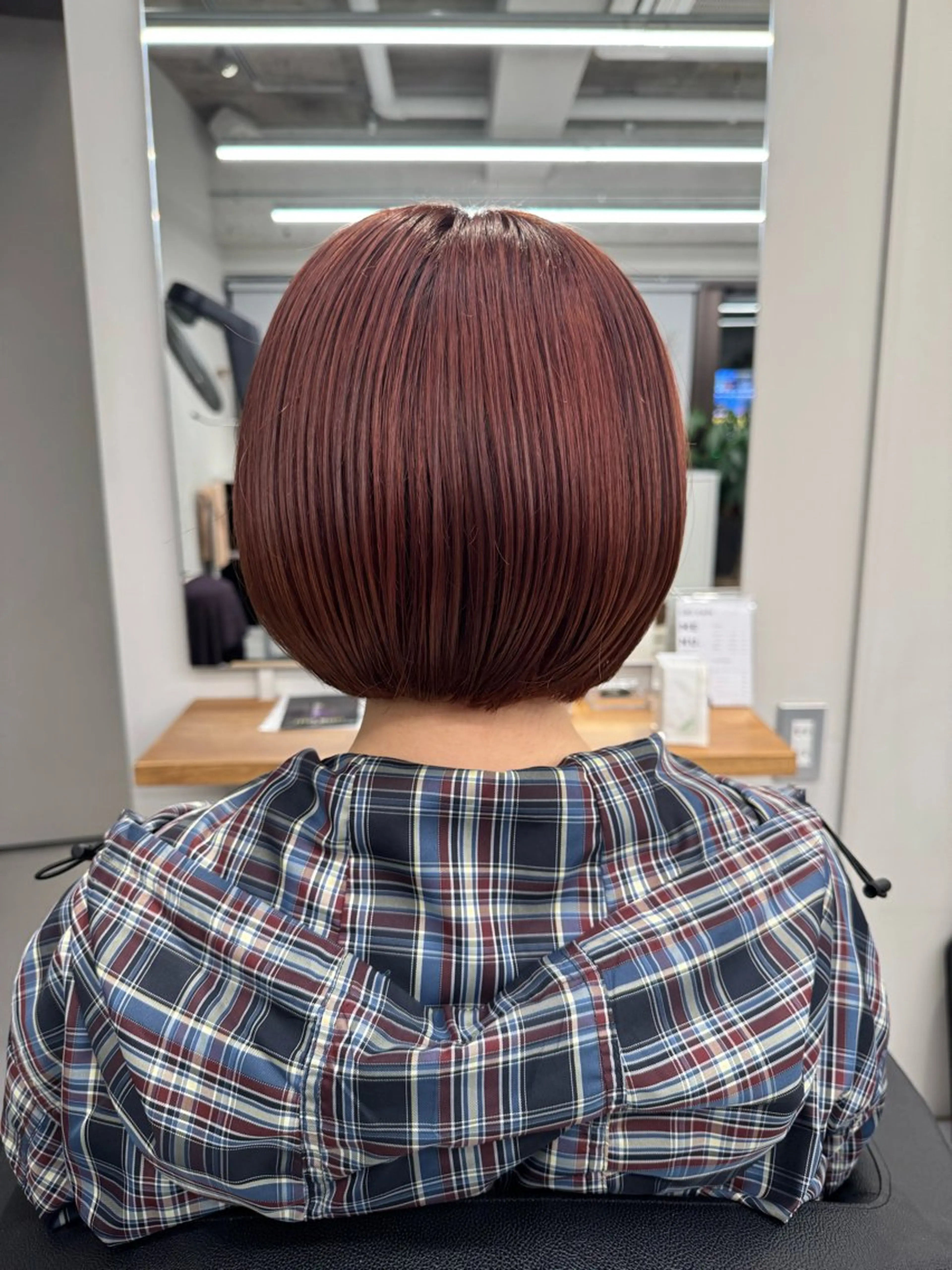 ショート オレンジブラウン ヘアカラー BARBES TOKYO SOUTH所属・🤎💇🏻‍♀️✨ /万尋　マヒロのヘアスタイル
