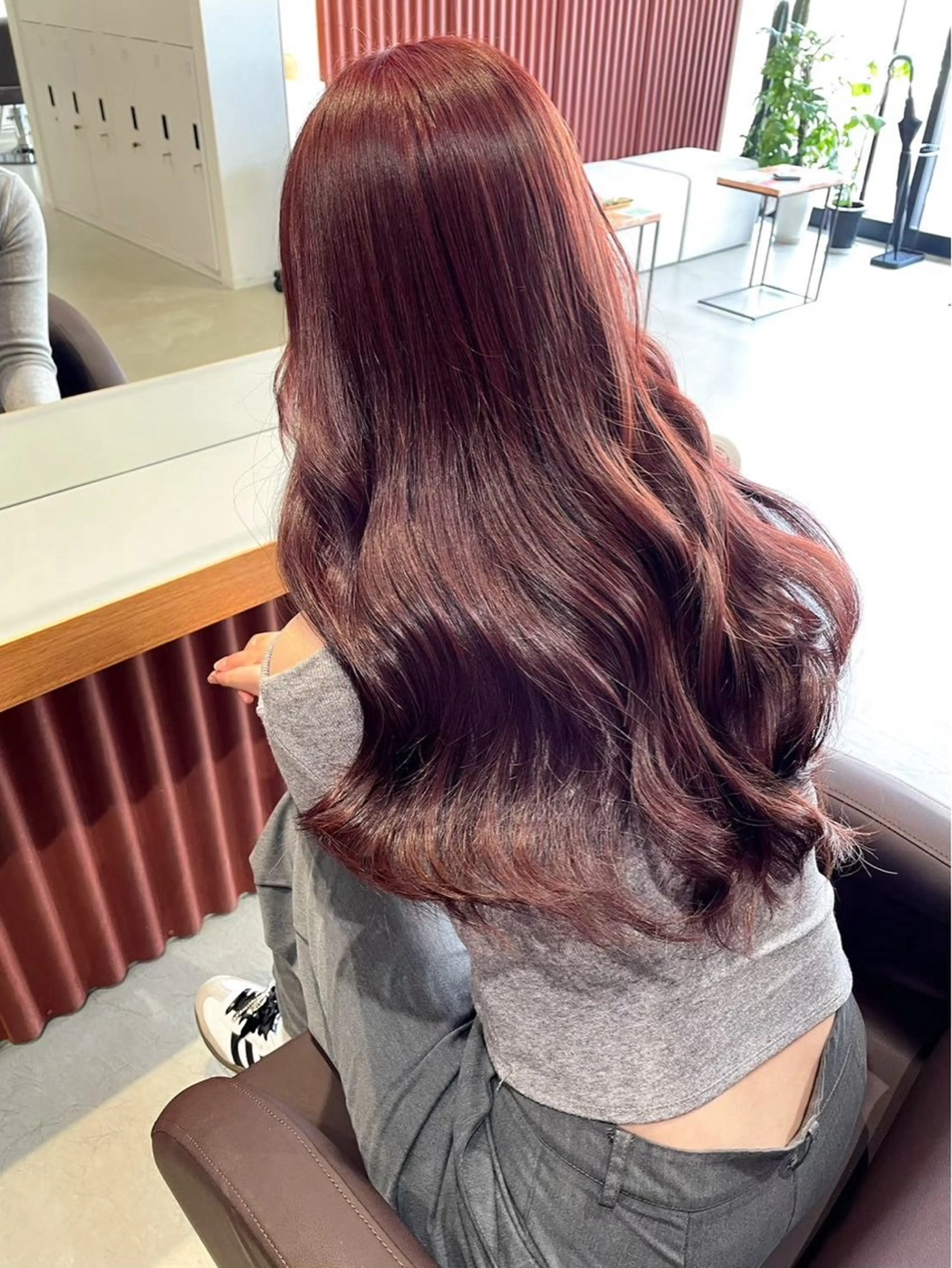 ロング カラー キラ🌟 艶感color🎀のヘアスタイル