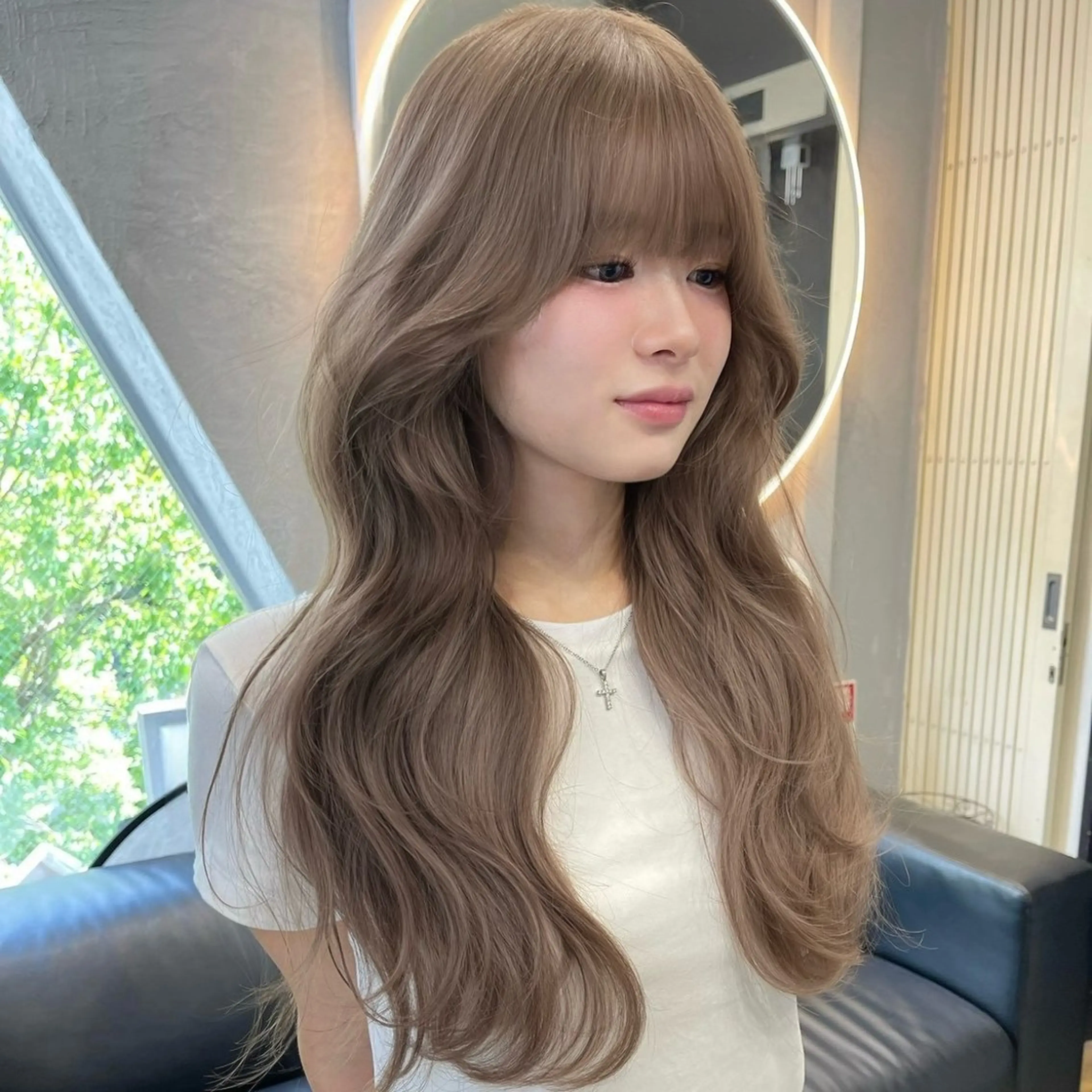 🎀当日限定🎀似合わせカット+2回ブリーチ+カラー+キューティクル補修クイックトリートメントの写真