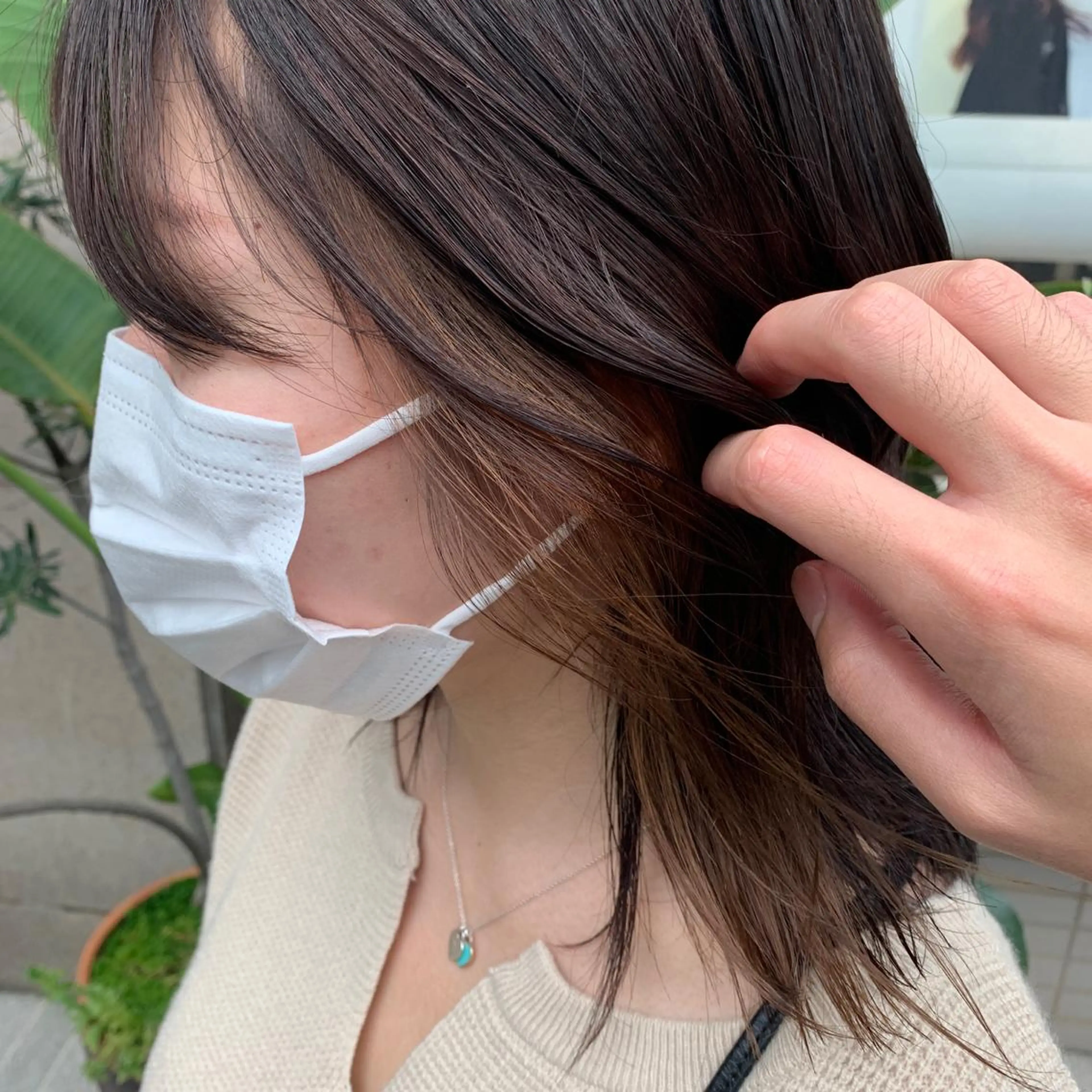 ショート ヘアカラー トリートメント 艶髪color💎髪 質改善ストレート大吉のヘアスタイル