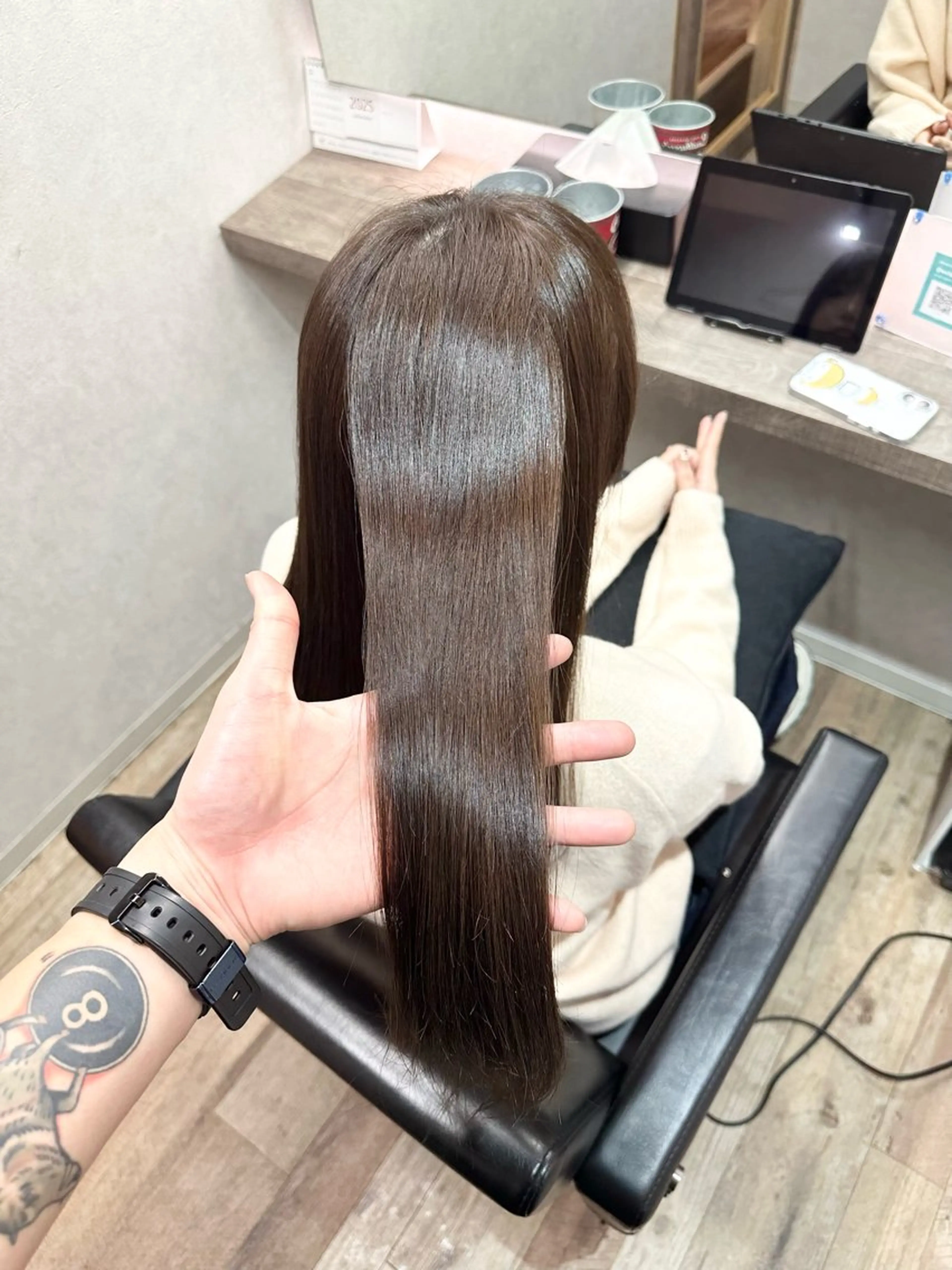 カット＋カラー＋オッジィオット10ステップトリートメント¥13900→11000の写真
