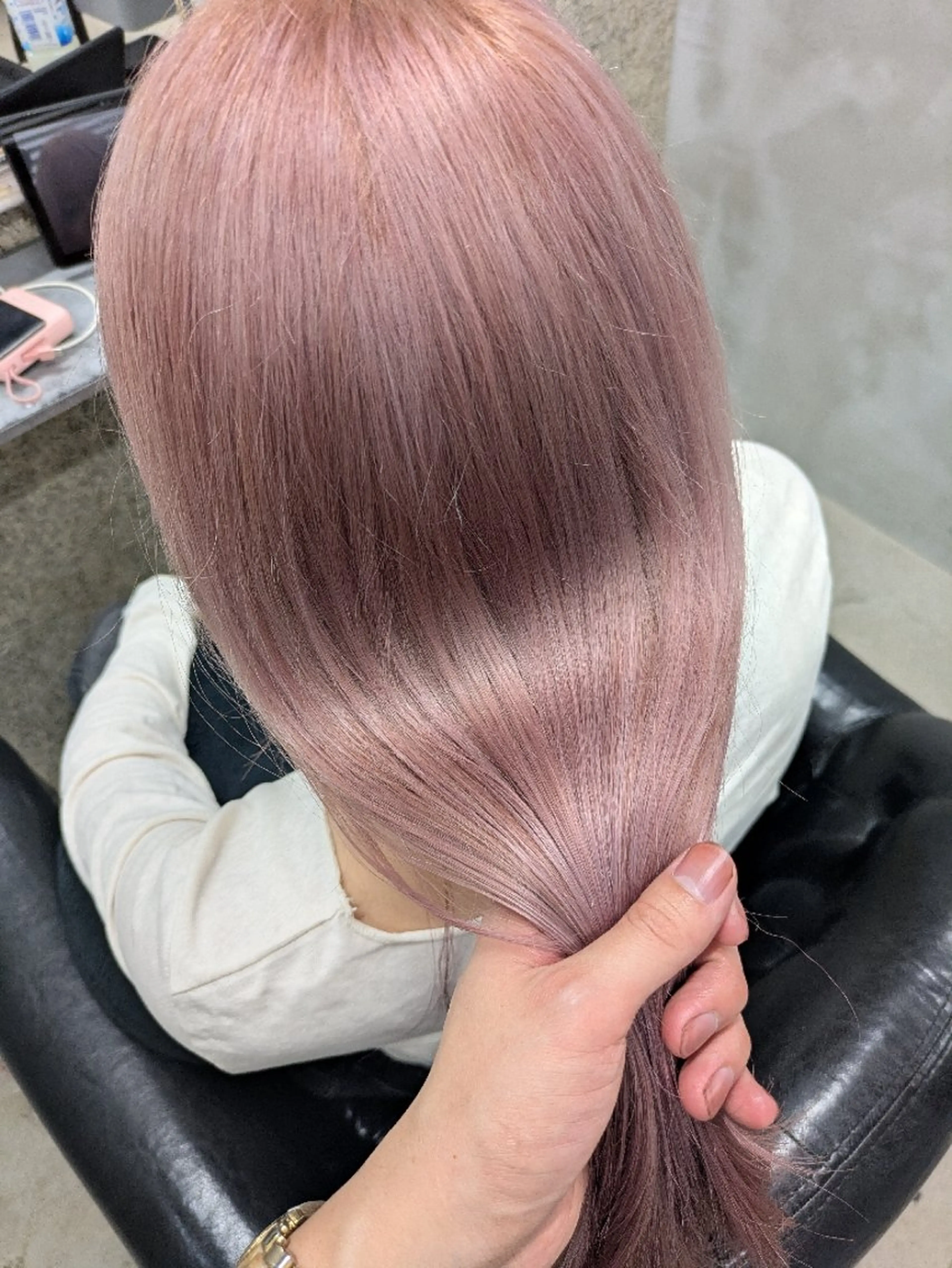 カラー ロング ヘアカラー トリートメント ヘッドスパ 鳥取のなんでも美容師 松井たかゆきのヘアスタイル