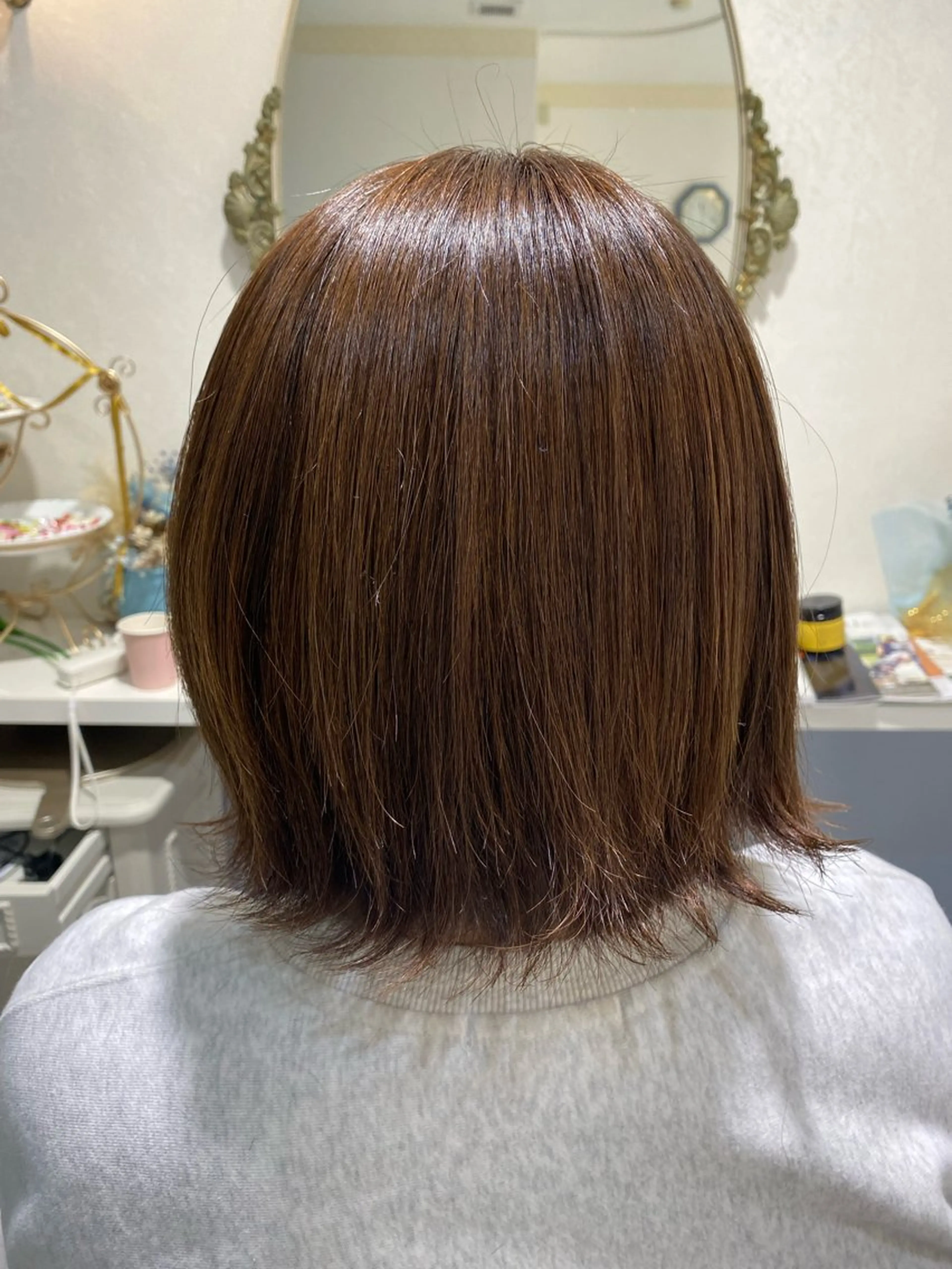カラー アッシュ アッシュブラウン ブラウンカラー ハイライトカラー ルミア所属・MASUMI ／LUMIAのヘアスタイル
