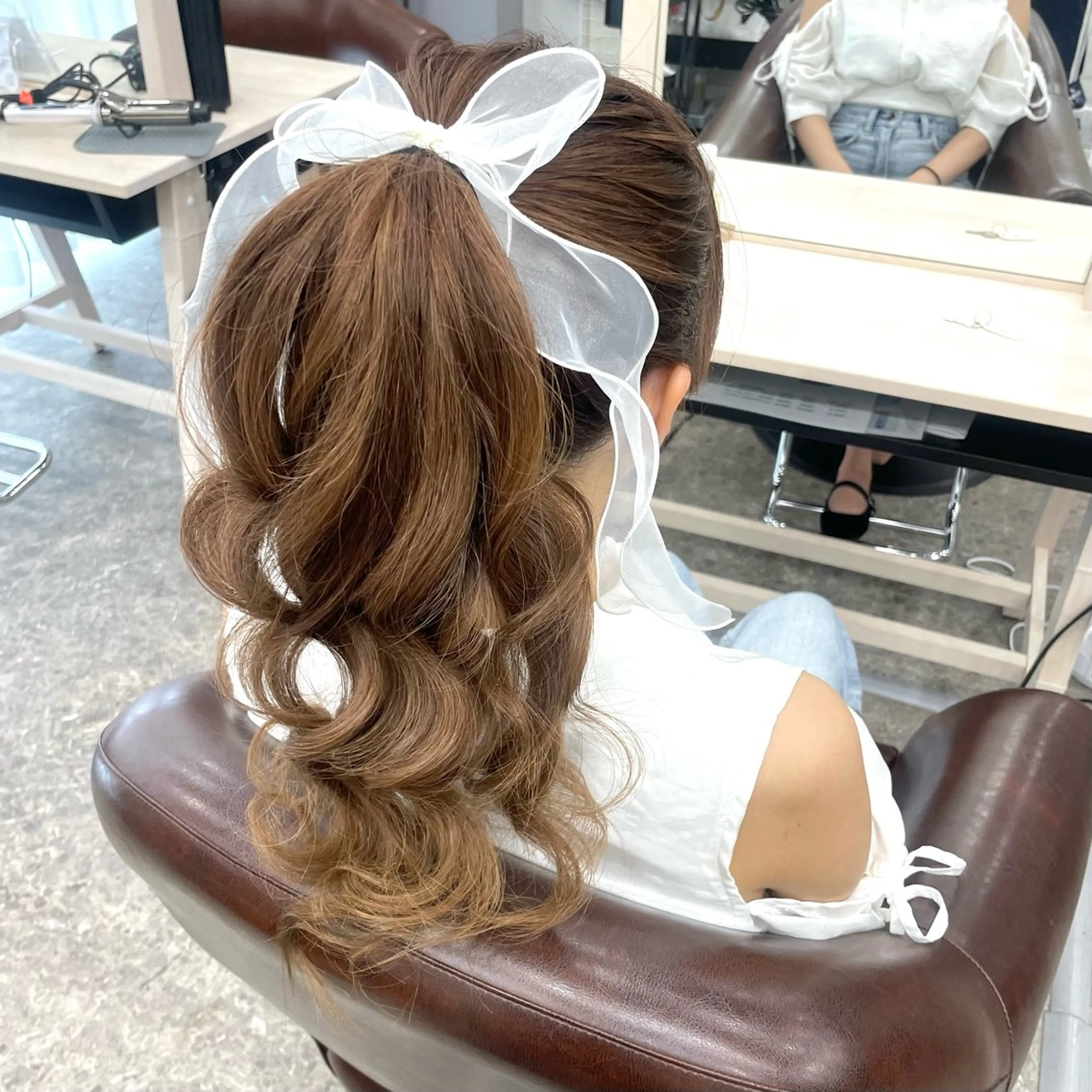 ヘアアレンジ MINAMI 미나미🩵のヘアスタイル