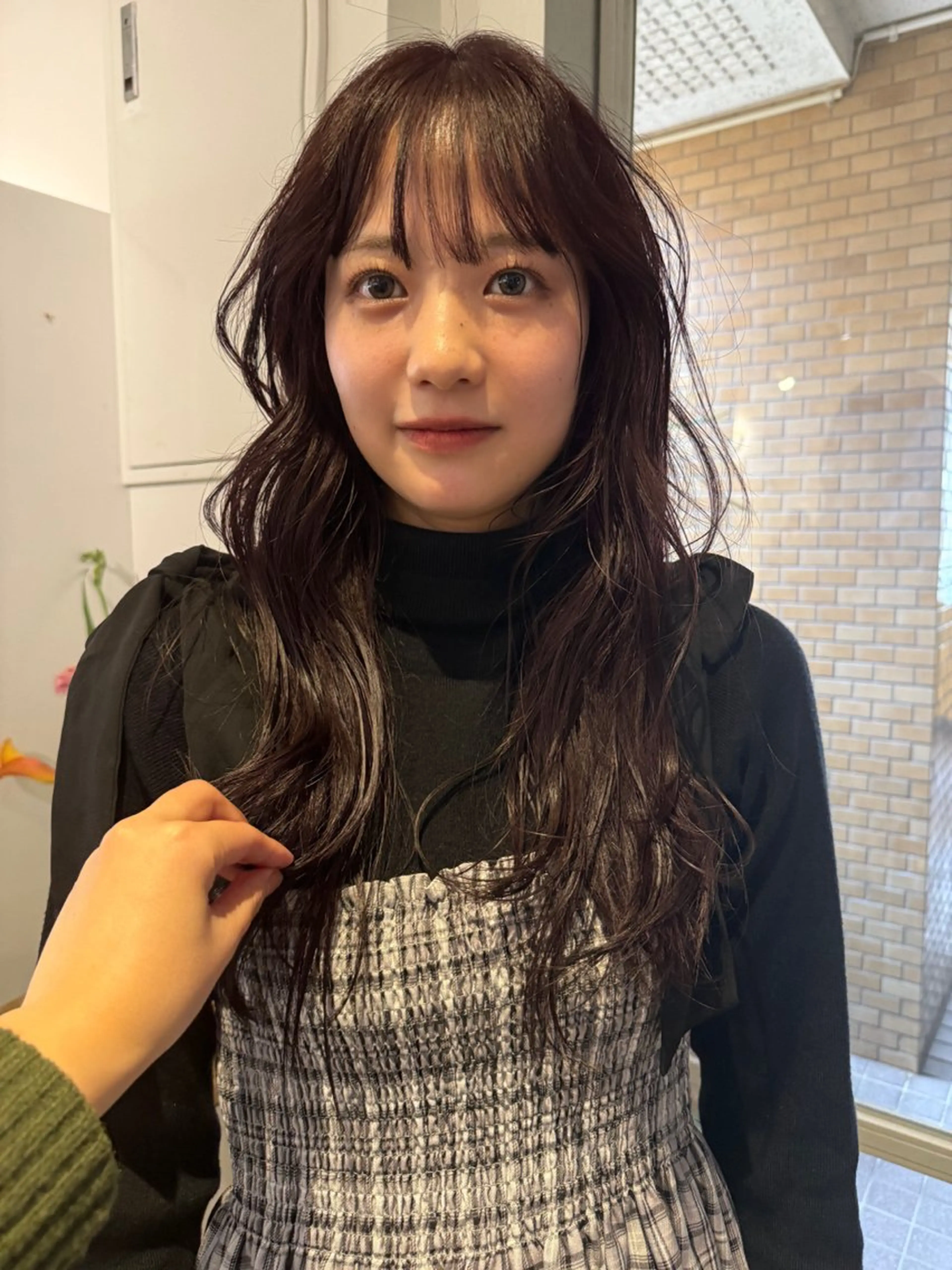 カラー ヘアカラー 南部 綾音のヘアスタイル