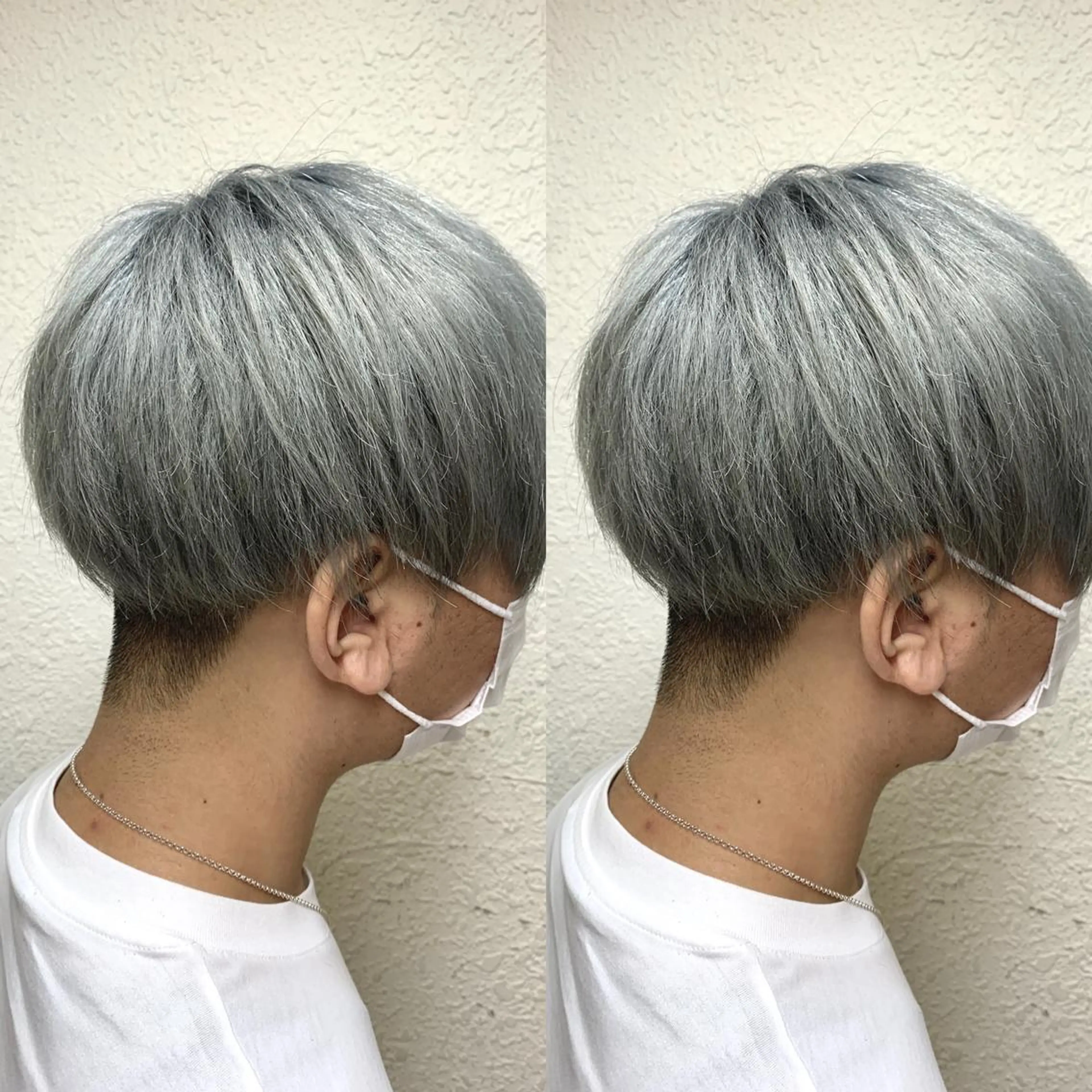 ミディアム カラー メンズ LAGRECE大阪梅田店所属・美髪矯正・髪質改善 【中村吉孝】のヘアスタイル