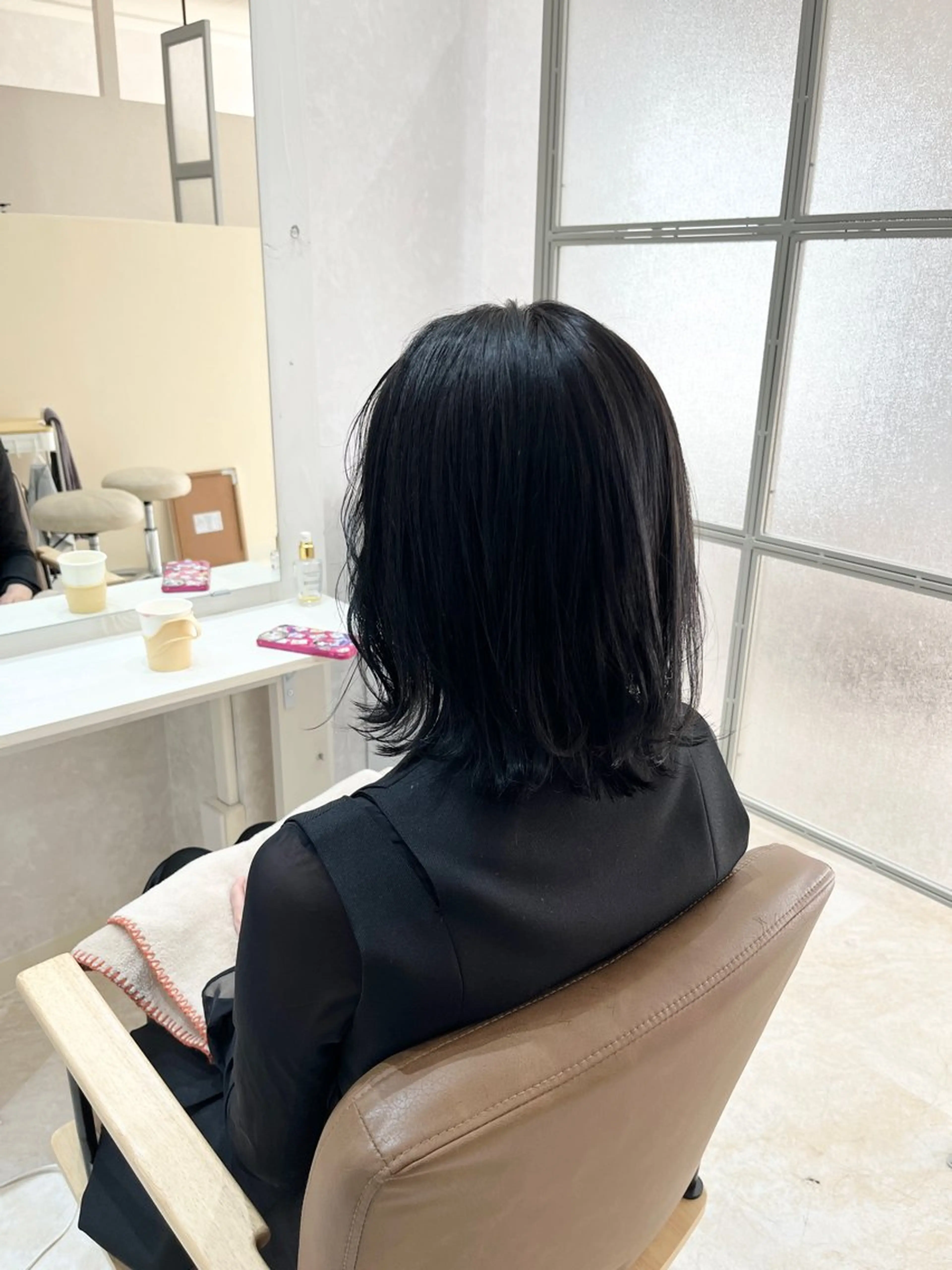 ミディアム 【ROSSO】 SHUHEIのヘアスタイル