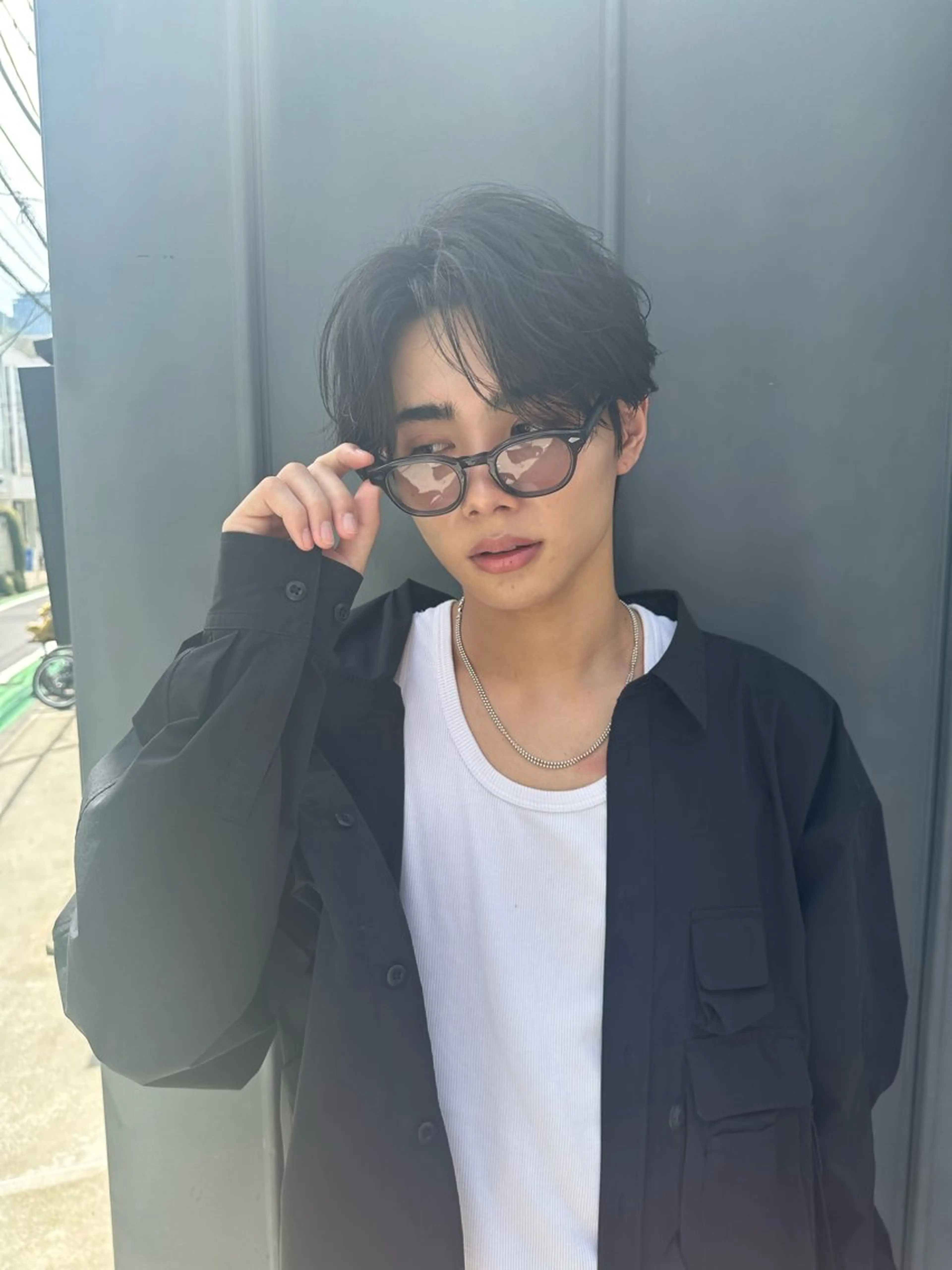 パーマ メンズ カット パーマ トリートメント 当日予約⭕️ fifth渋谷太田のヘアスタイル