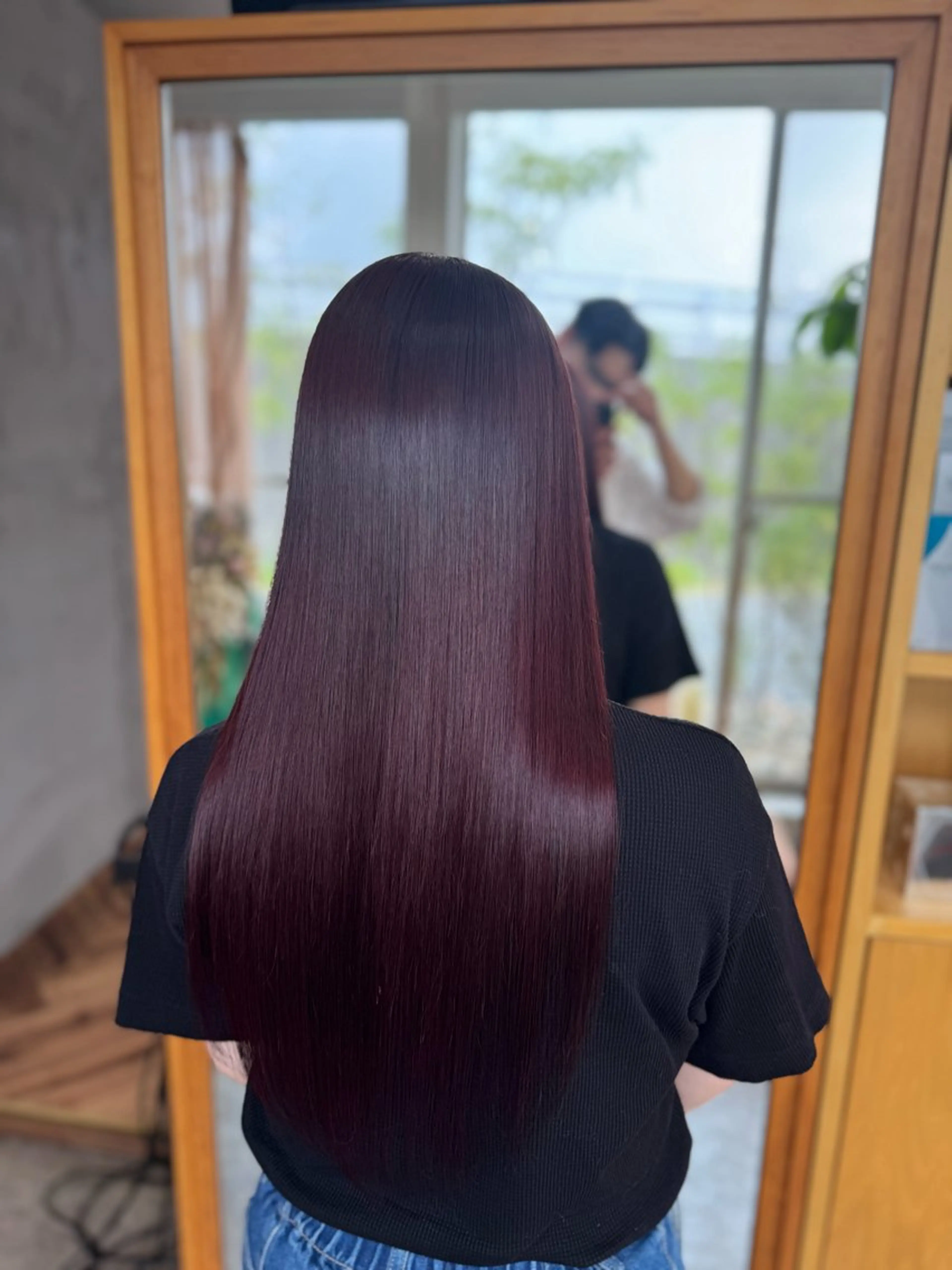 ロング カラー 髪質改善 ヘアカラー 縮毛矯正 トリートメント Hairsalon e.na所属・髪質改善/縮毛矯正/ 艶髪/こたろうのヘアスタイル