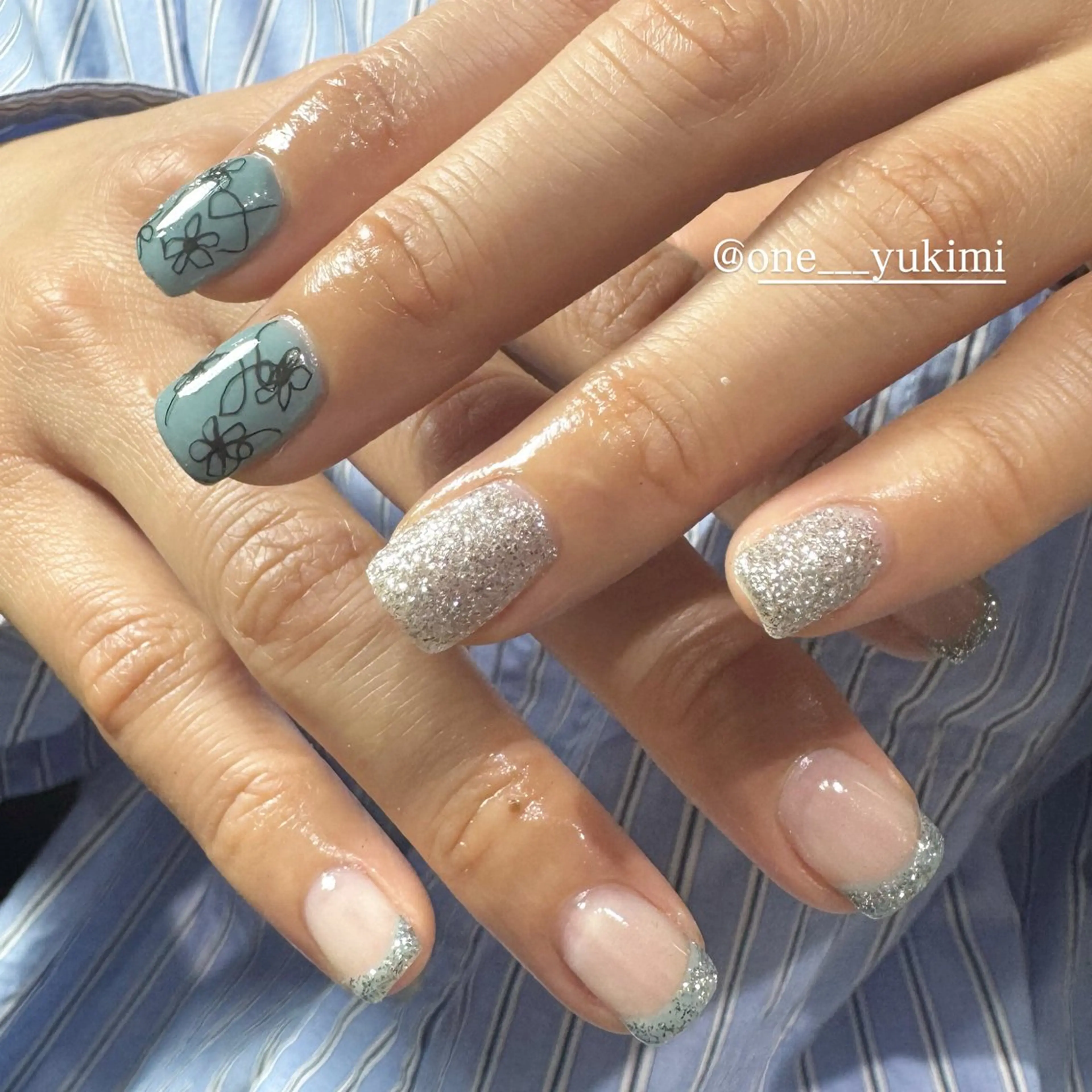 ネイル ハンドネイル One YUKIMIのネイルデザイン
