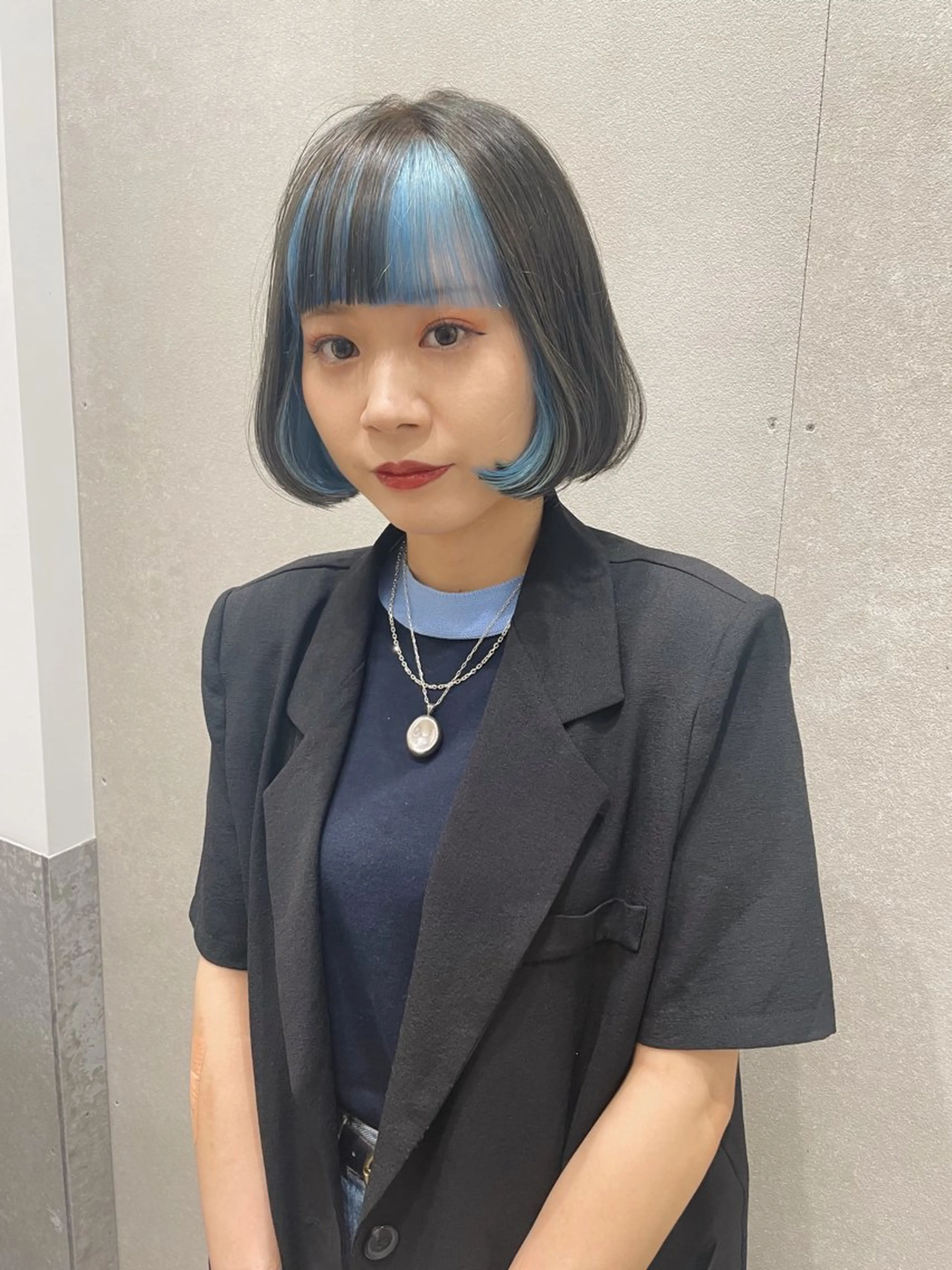 ショート カラー カット ヘアカラー トリートメント センスをお届けします 大谷将生INFPのヘアスタイル