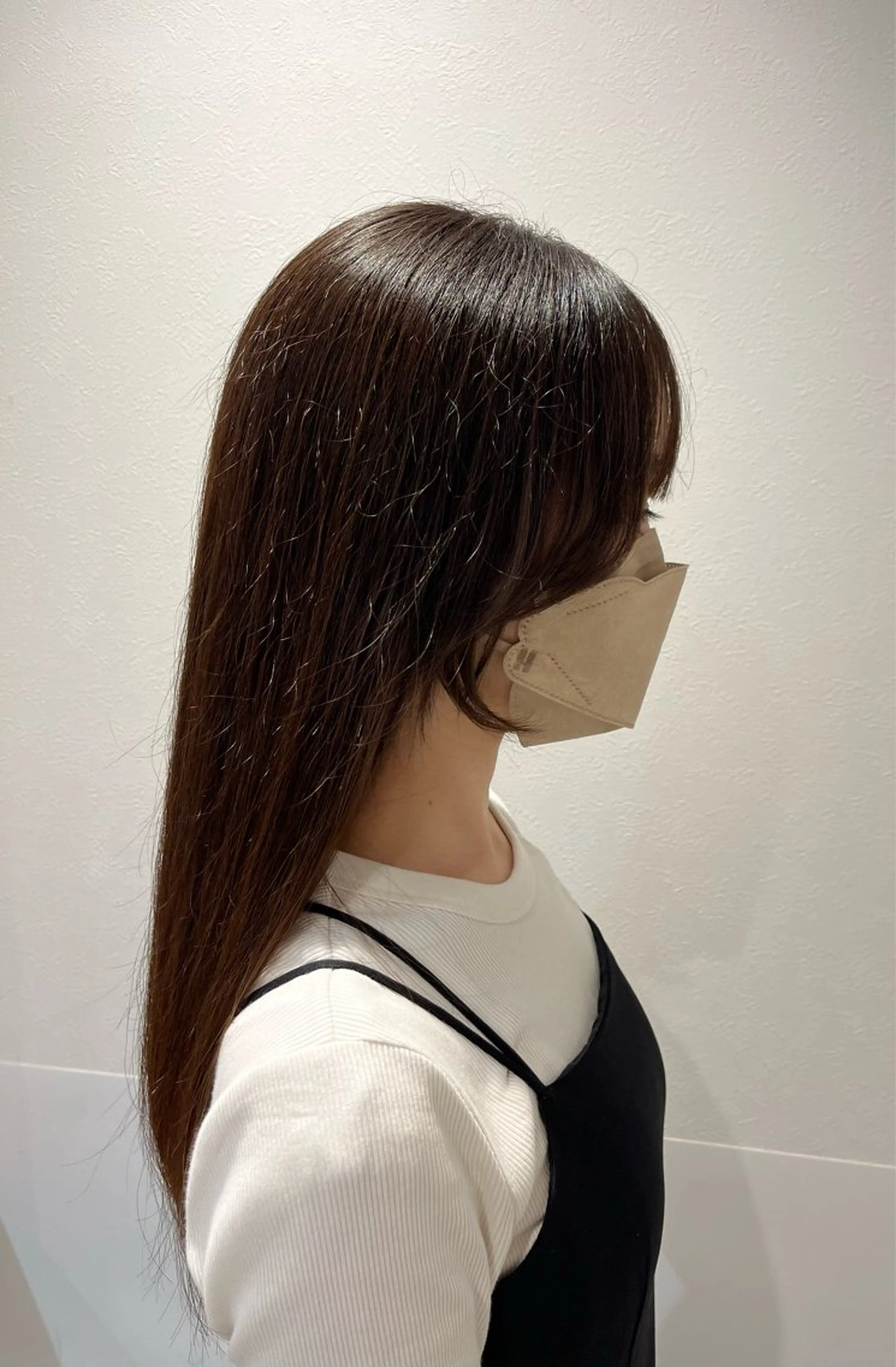 ロング サイドバング 小顔カット fuuga所属・✿高宮一花 ✿のヘアスタイル