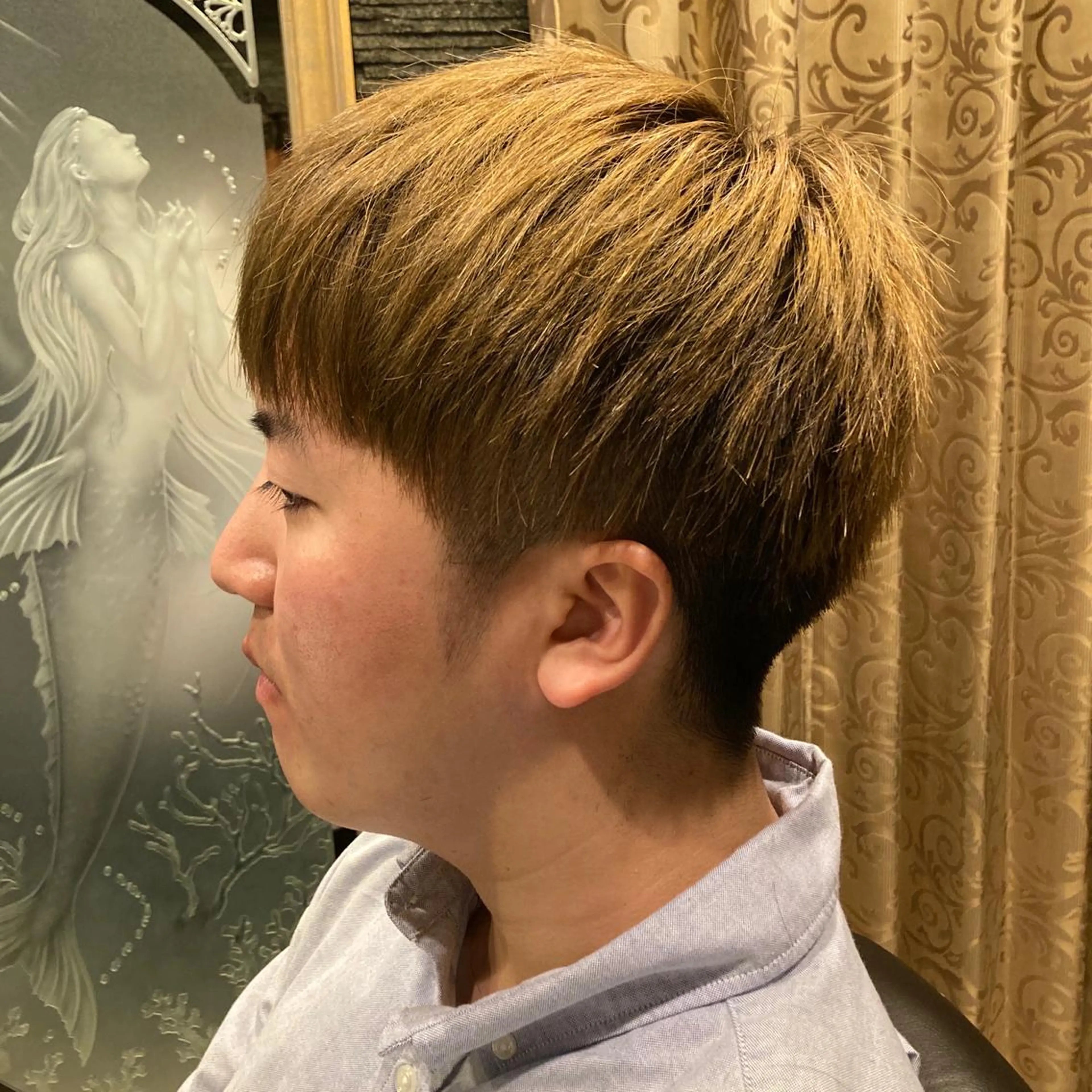ショート メンズ マッシュ 刈り上げ メンズ専門💈中島 太一💈のヘアスタイル