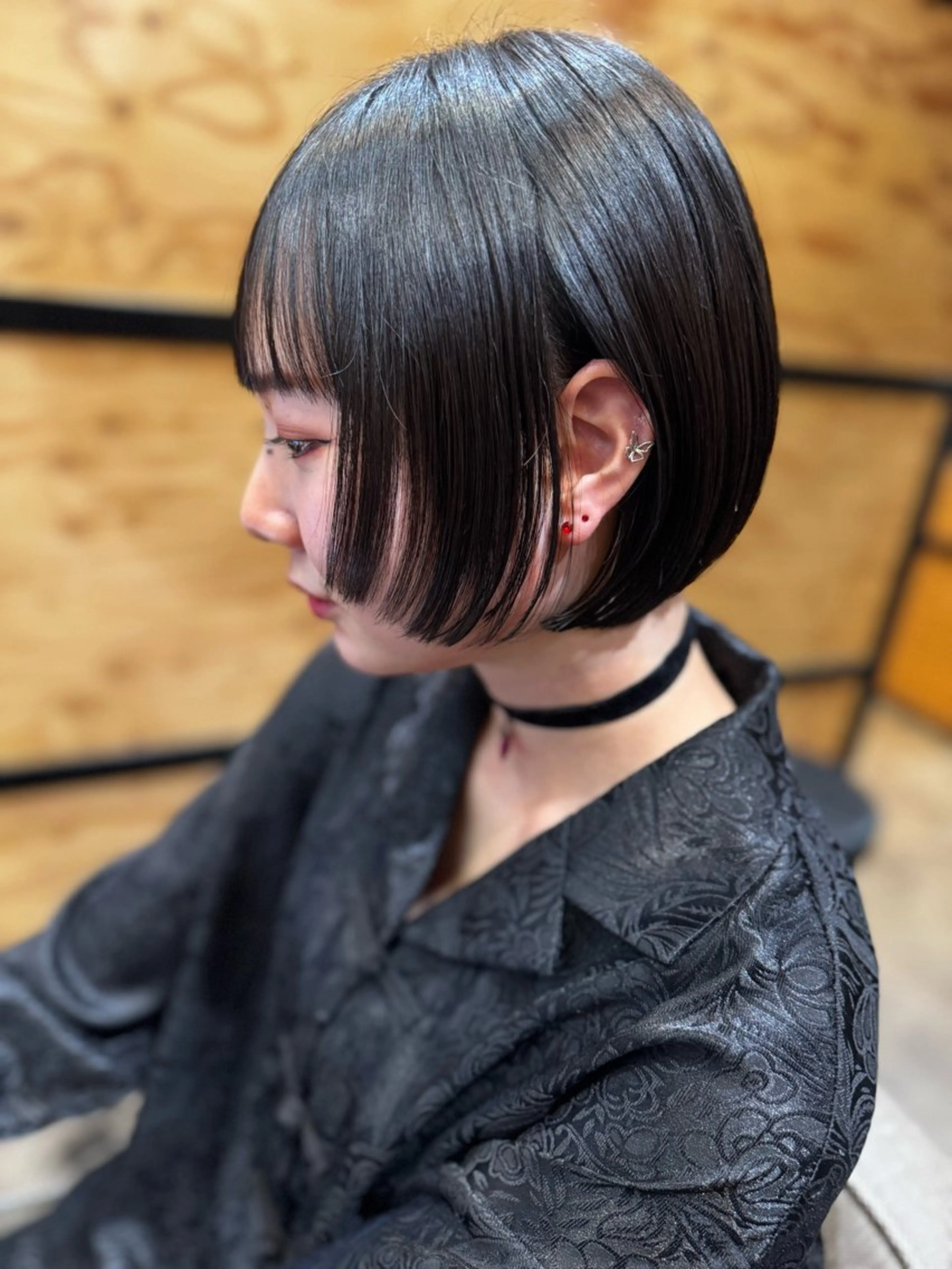 上手な前髪+顔周りカットの写真