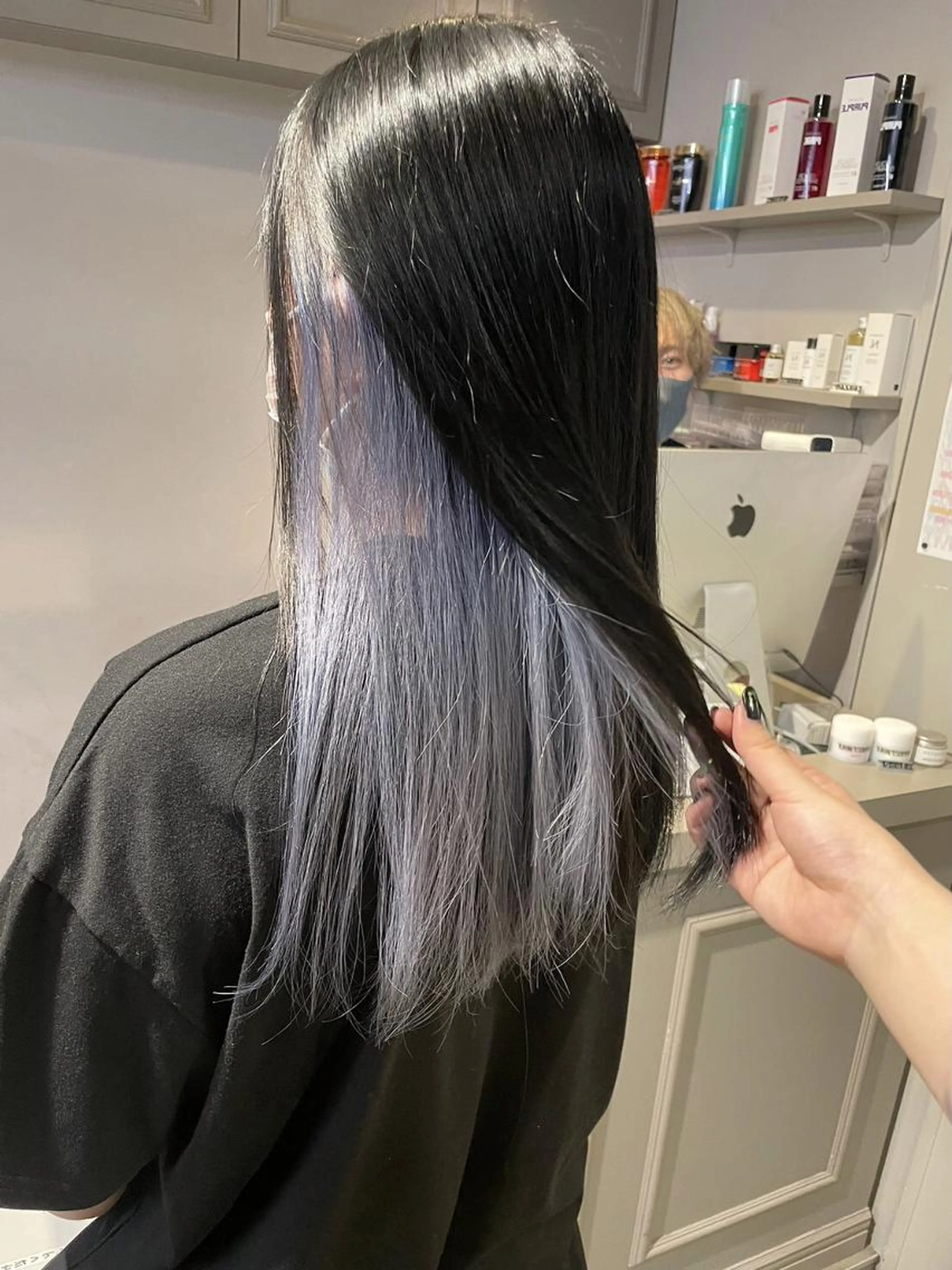 🩶No.1メニュー🩶ケアブリーチカラー(ハイライトorインナーカラー)➕集中トリートメント➕炭酸スパの写真