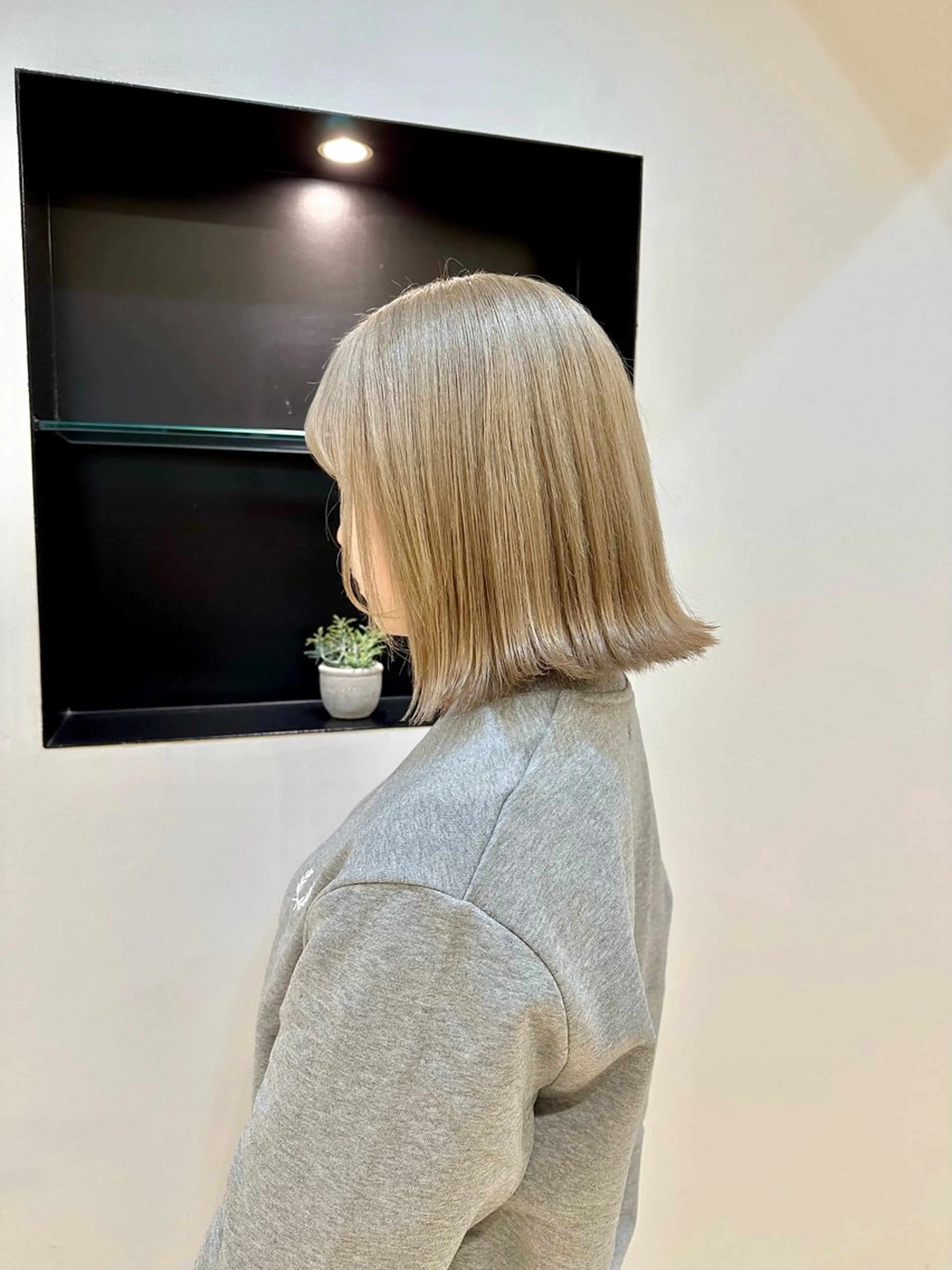 ショート カラー TAYA大阪上本町所属・十場【髪質改善】 【ダブルカラー】のヘアスタイル