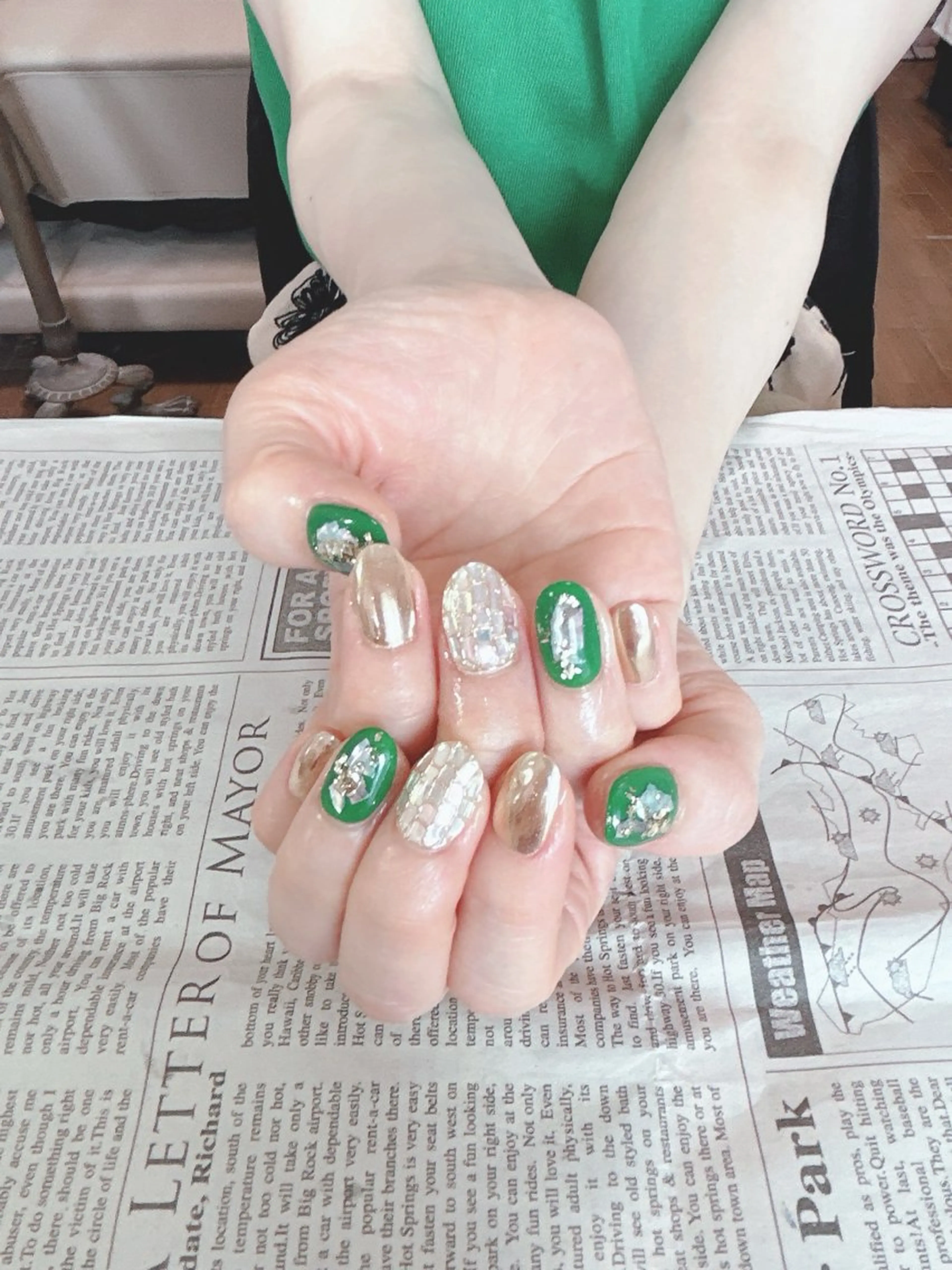 ネイル ハンドネイル ハンドケア 森山 舞のネイルデザイン