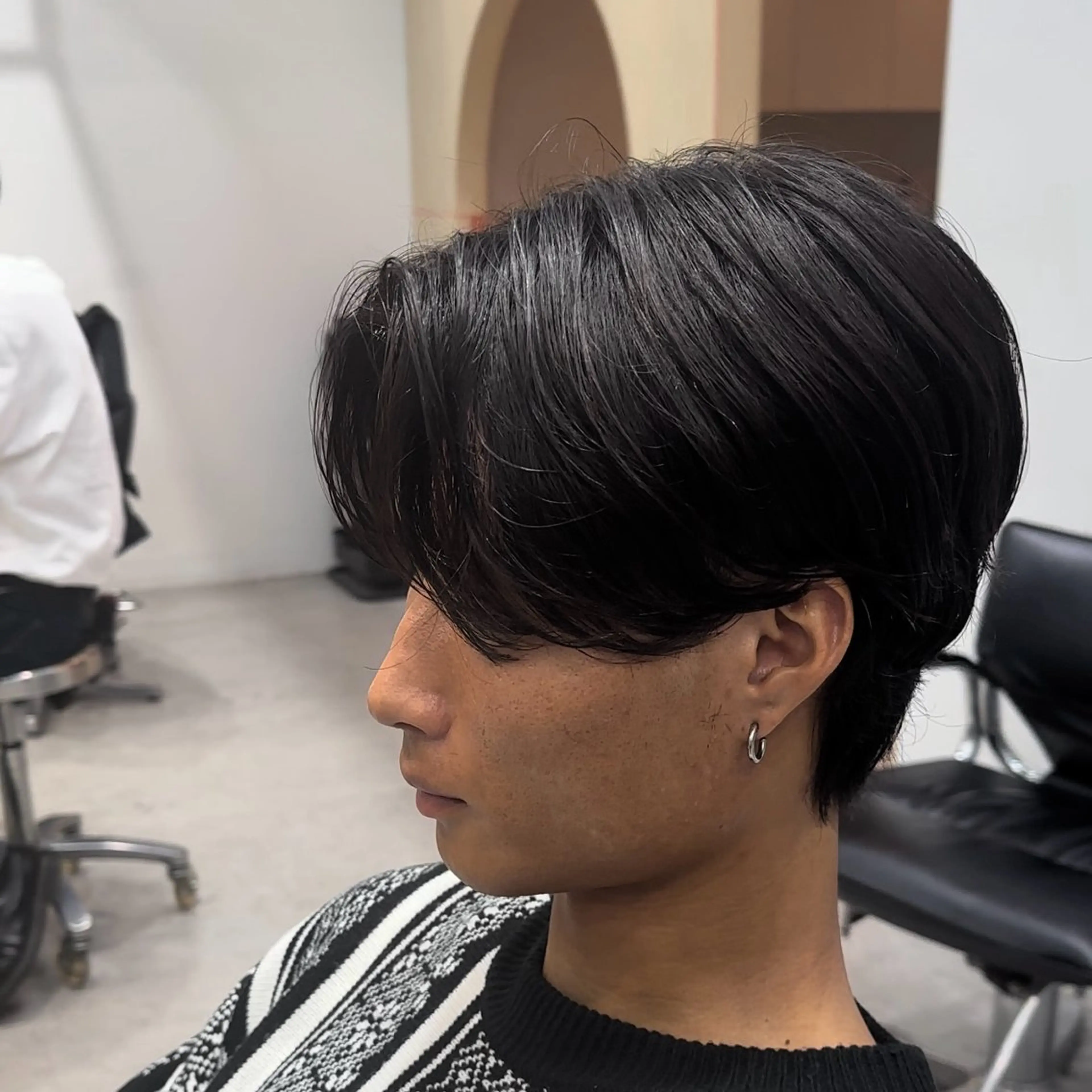 パーマ メンズ カット パーマ トリートメント 当日予約⭕️ fifth渋谷太田のヘアスタイル