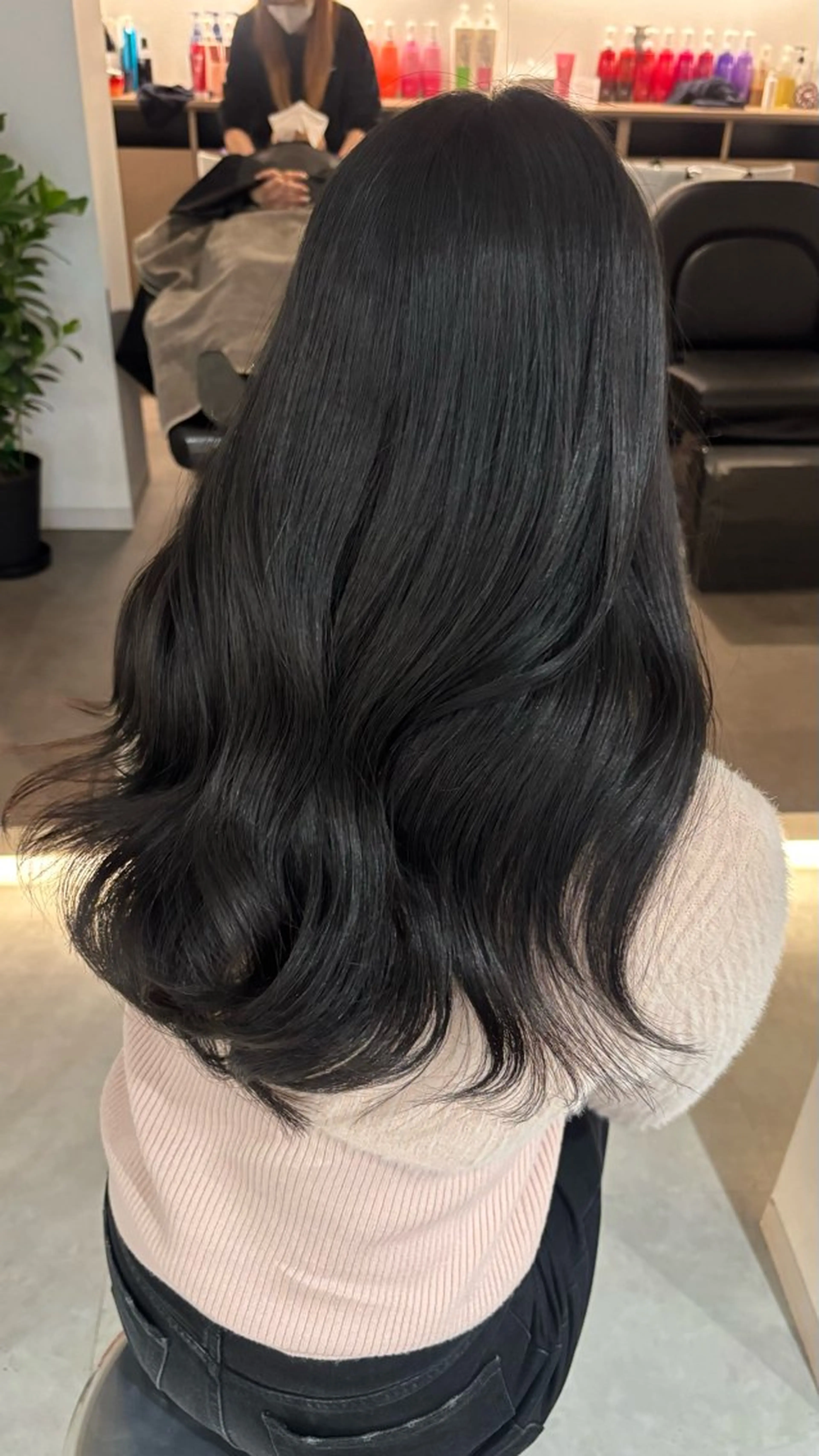 ロング カラー ベージュカラー ブリーチ ブラウンカラー ケアブリーチ カシス ヘアカラー トリートメント 艶感×抜け感hair /ReLit 正源のヘアスタイル