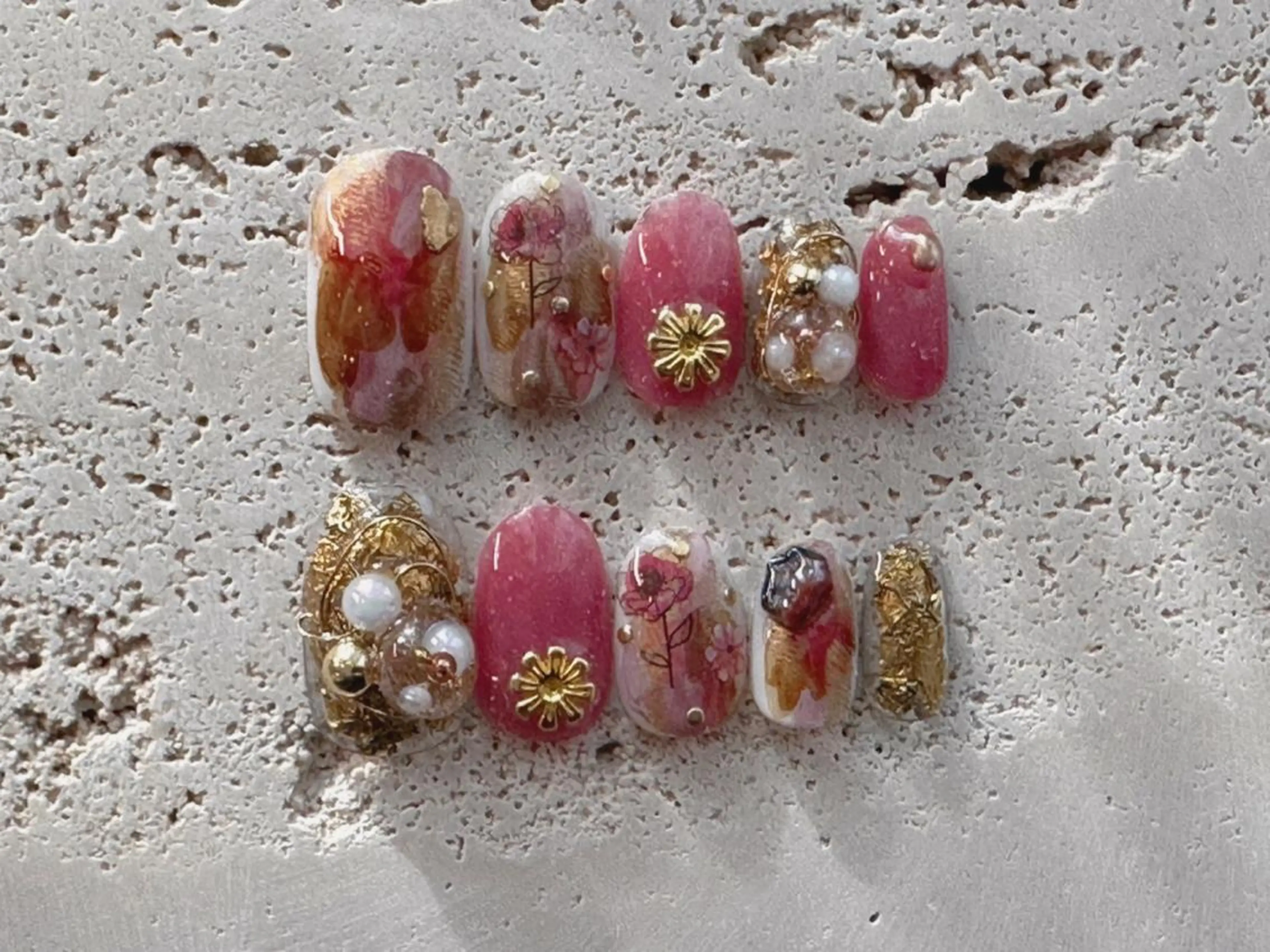 ネイル 成人式 Nail Katoのネイルデザイン