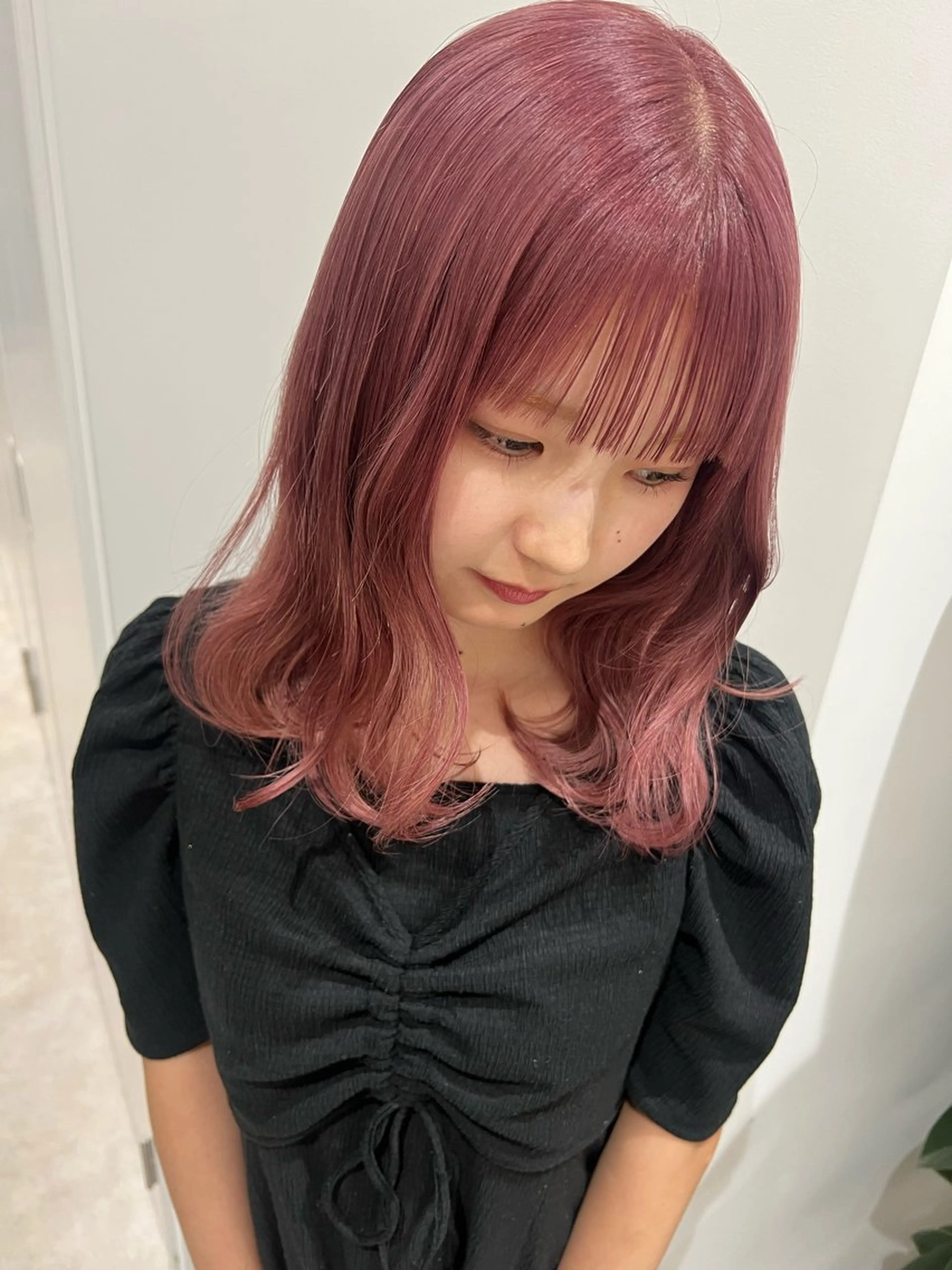 セミロング マツエクmarry池袋所属・マツエクモデル無料 marry 池袋秦のマツエク・マツパデザイン