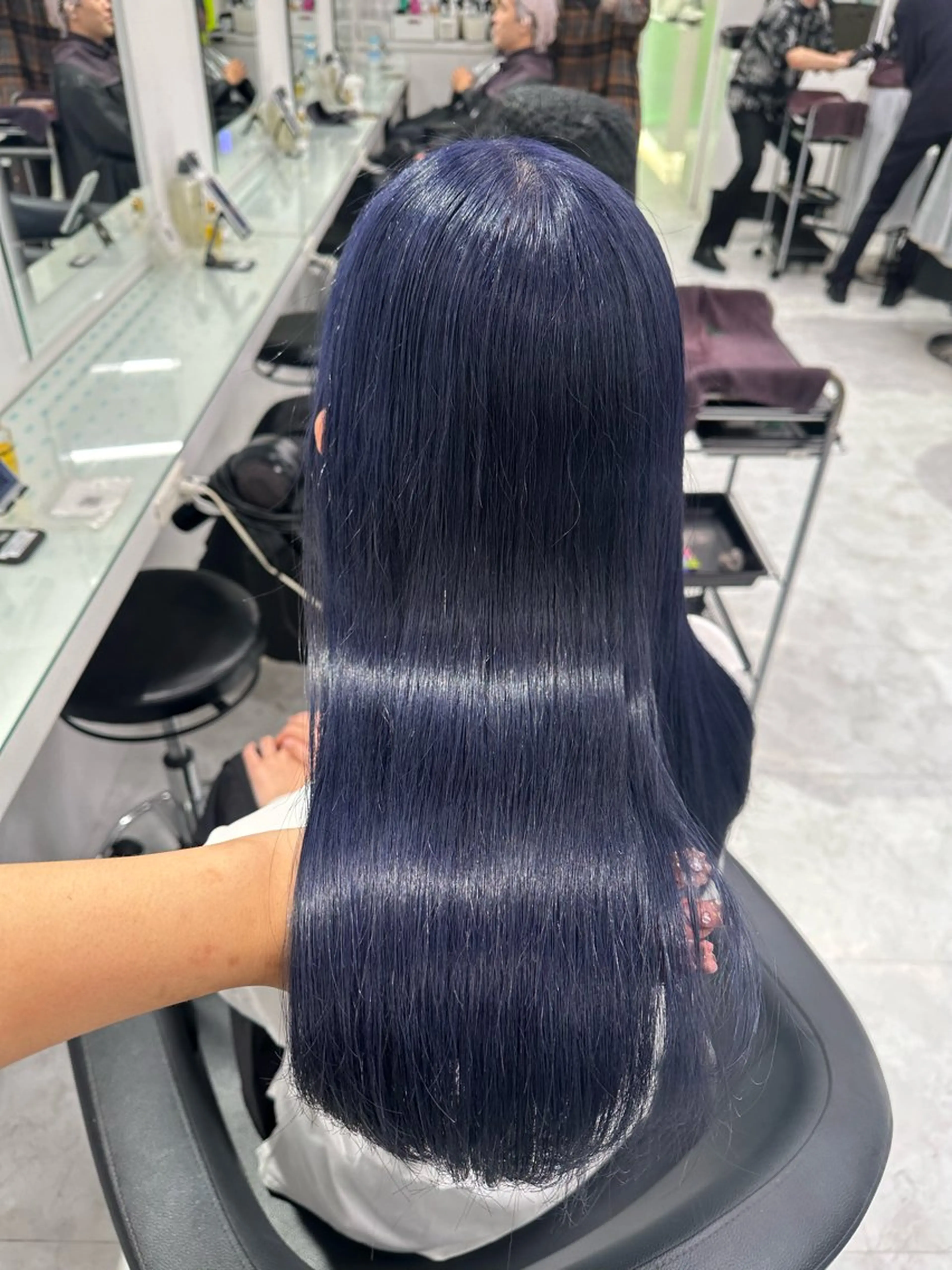 ロング カラー トリートメント ツヤ髪透明感🐈‍⬛ 🦴ෆ‪maiෆ🦴のヘアスタイル