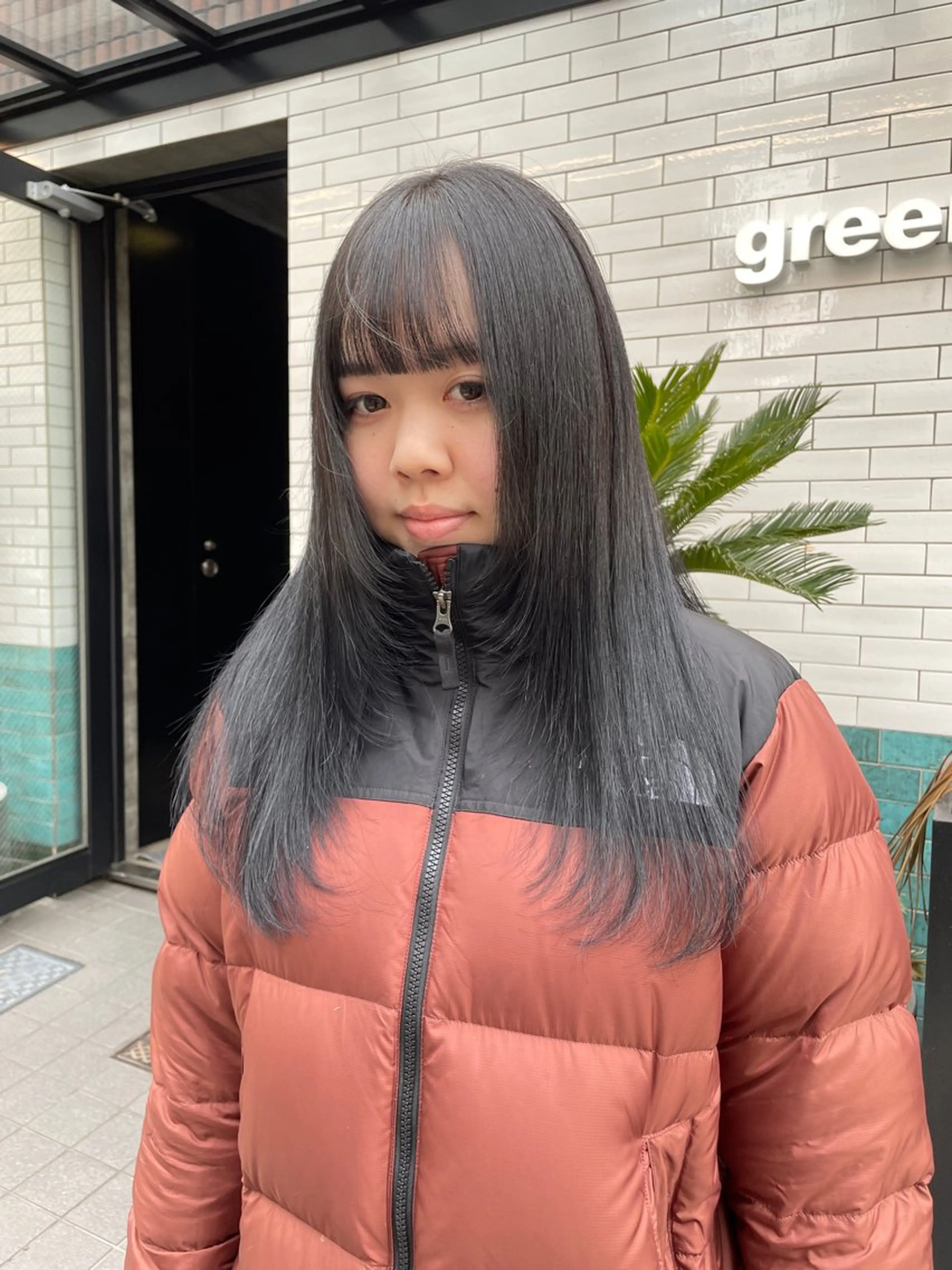 ロング カラー パーマ ヘアアレンジ カット ヘアカラー トリートメント レイヤー/ 透明感カラー/マドカのヘアスタイル