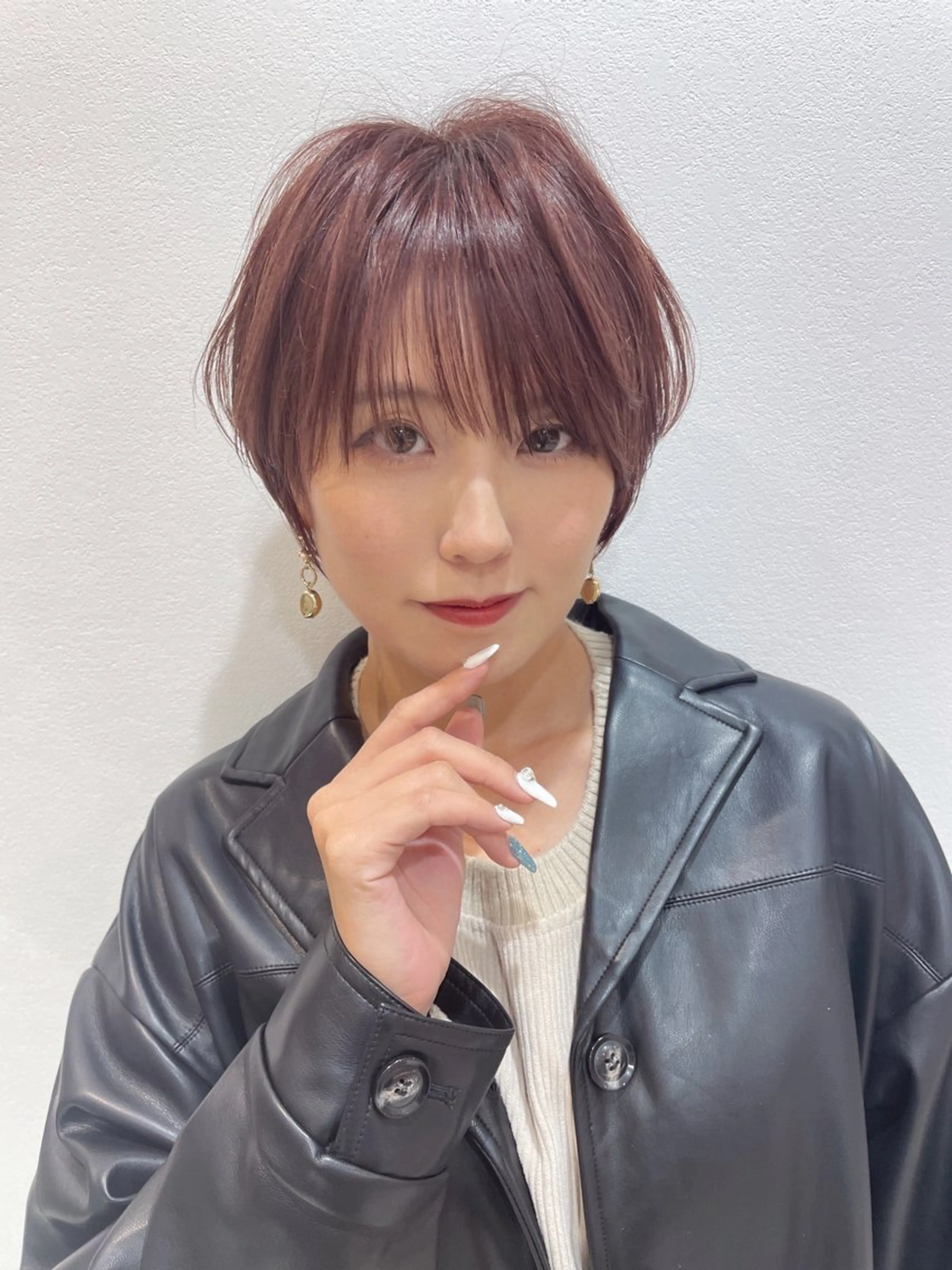 ショート 🎀大川 錬🎀 ブリーチなしWカラーのヘアスタイル
