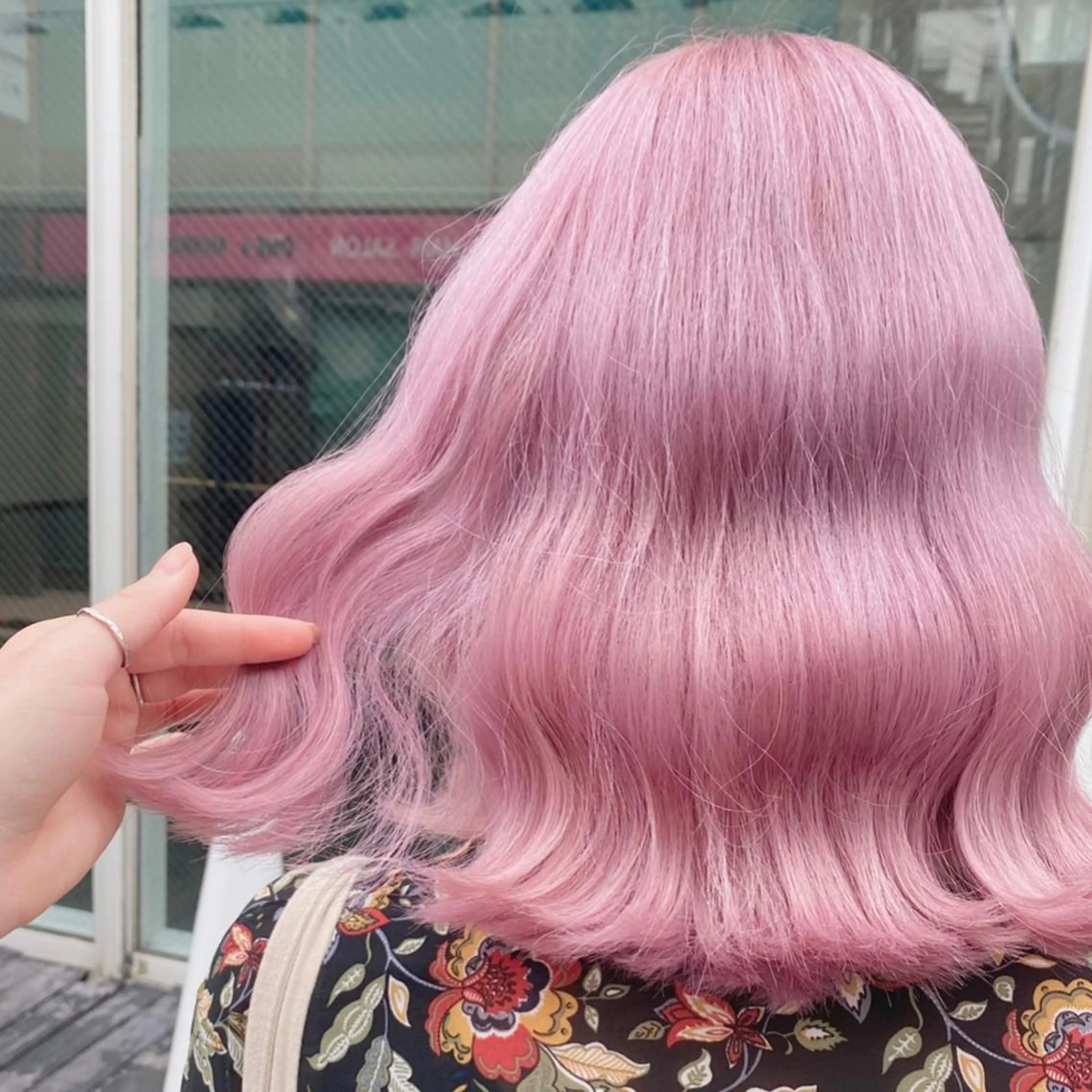 セミロング カラー ヘアアレンジ メンズ キッズ ヘアカラー トリートメント ヘアセット お悩み解決美容師 💐AMIのヘアスタイル