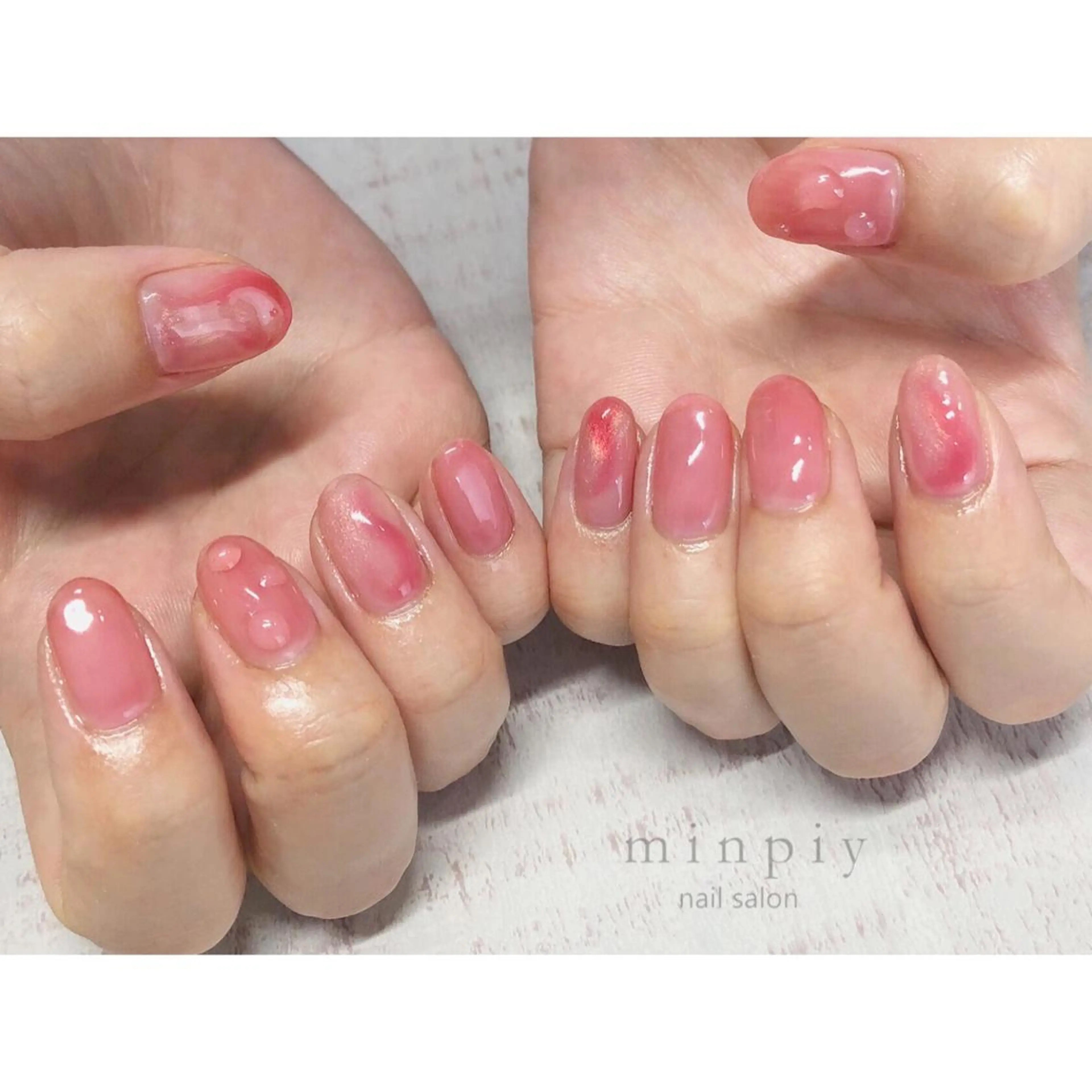 ネイル アートネイル 𖡼 yumenoのネイルデザイン