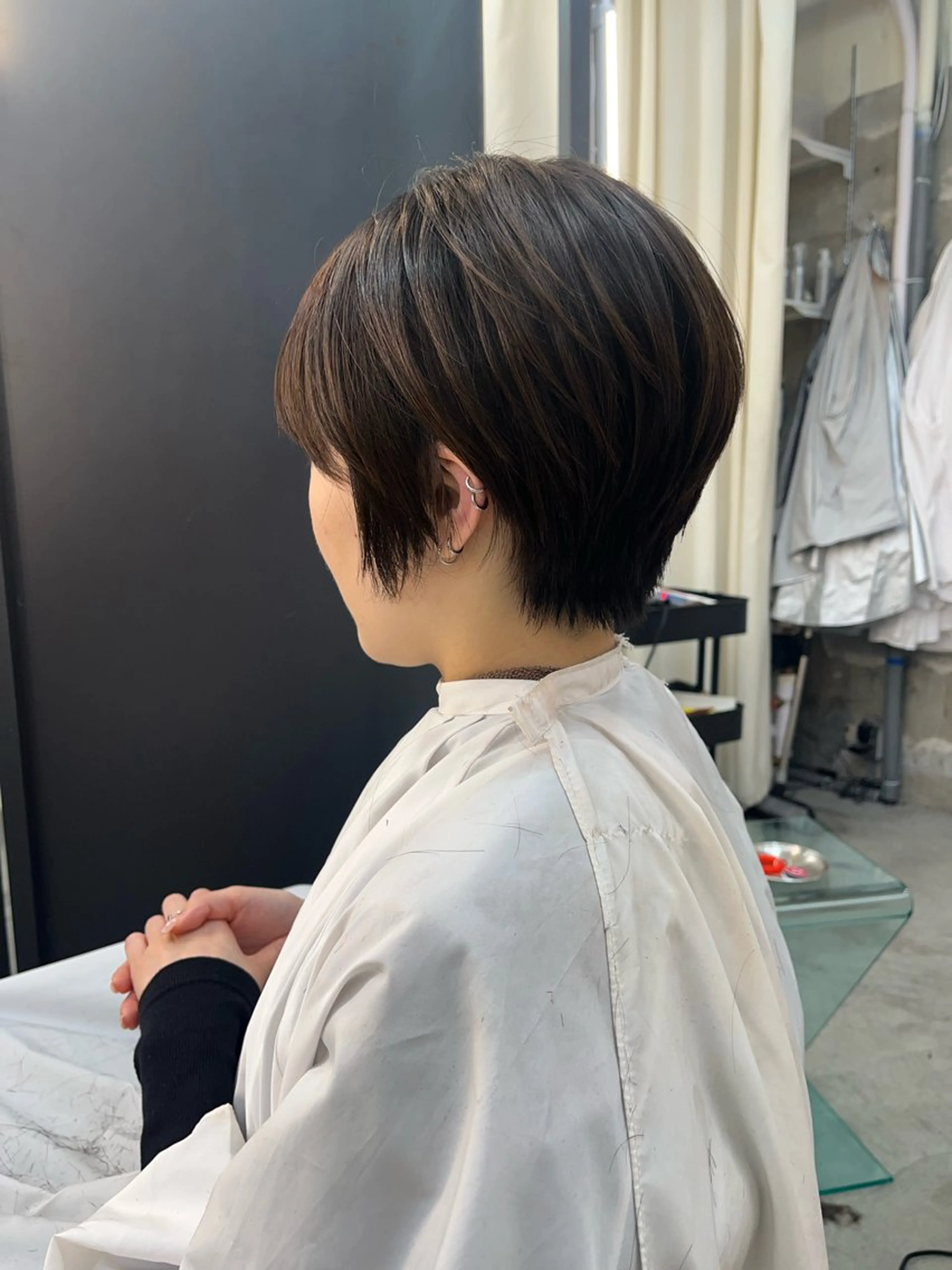 ショート ショートヘア Haco＋所属・ウルフ/レイヤー Miinaのヘアスタイル