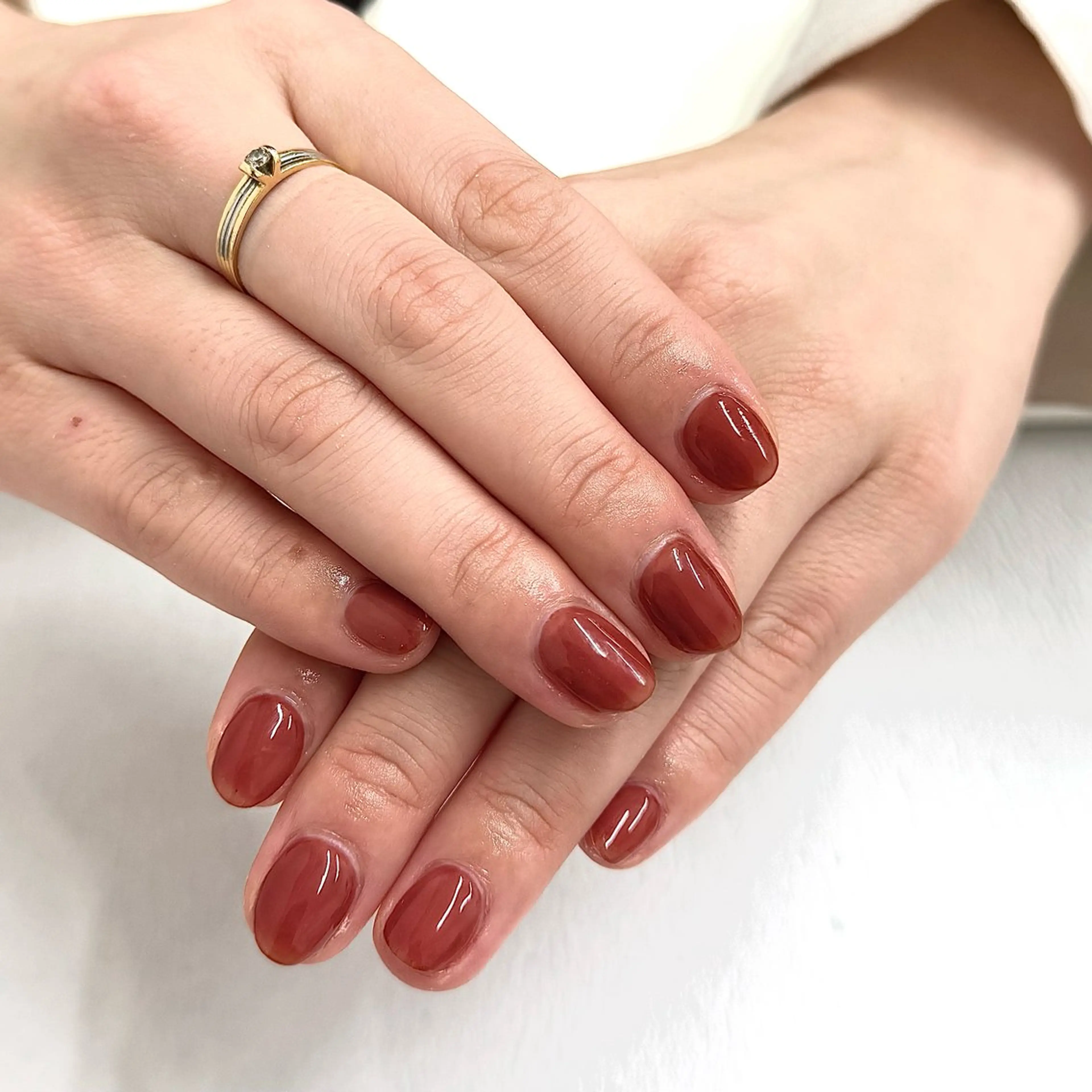 ネイル ワンカラーネイル れ かとのネイルデザイン