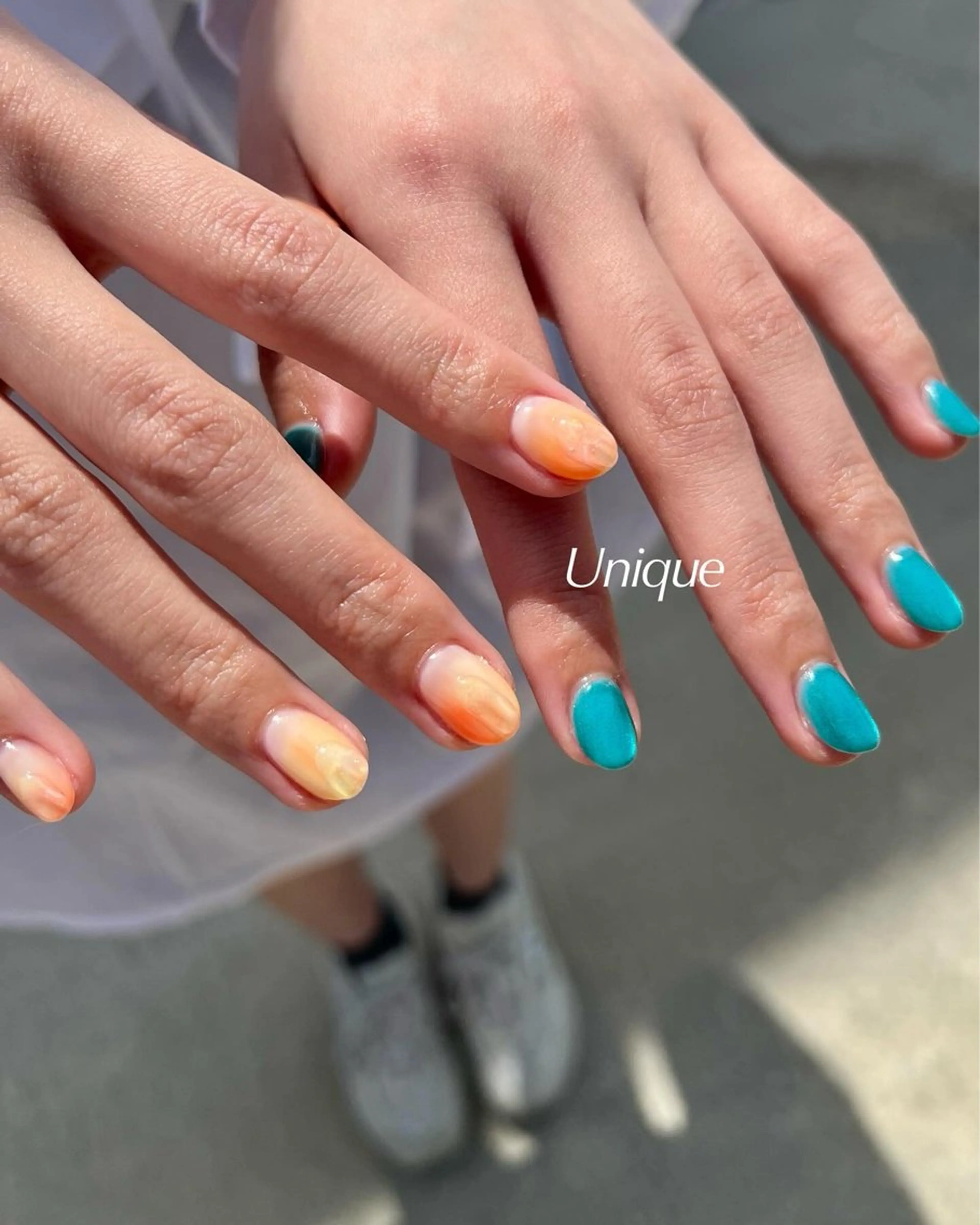 ネイル ハンドネイル Unique 【ユニーク】のネイルデザイン