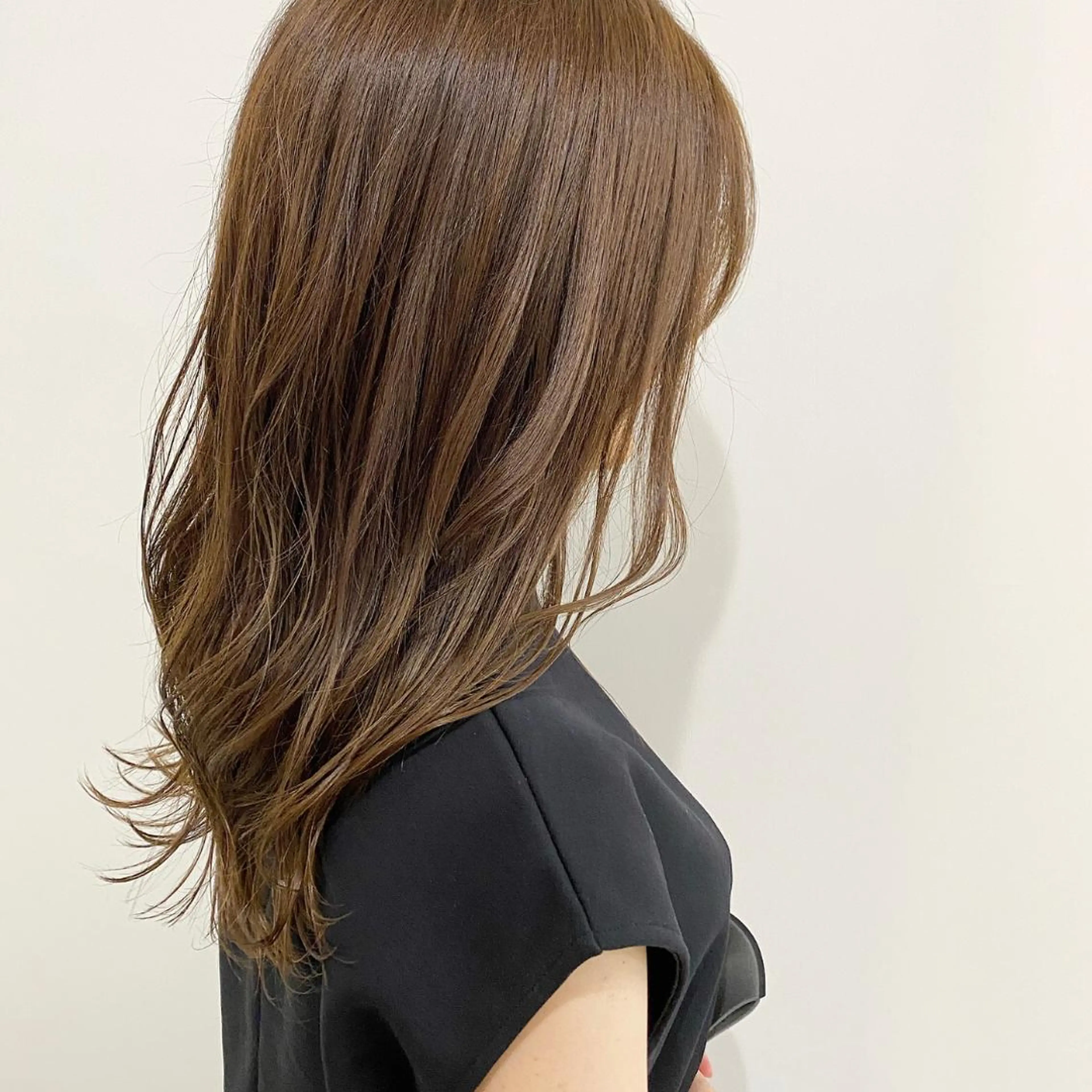 ミディアム カラー お洒落パーマ/ 艶カラー/michiのヘアスタイル