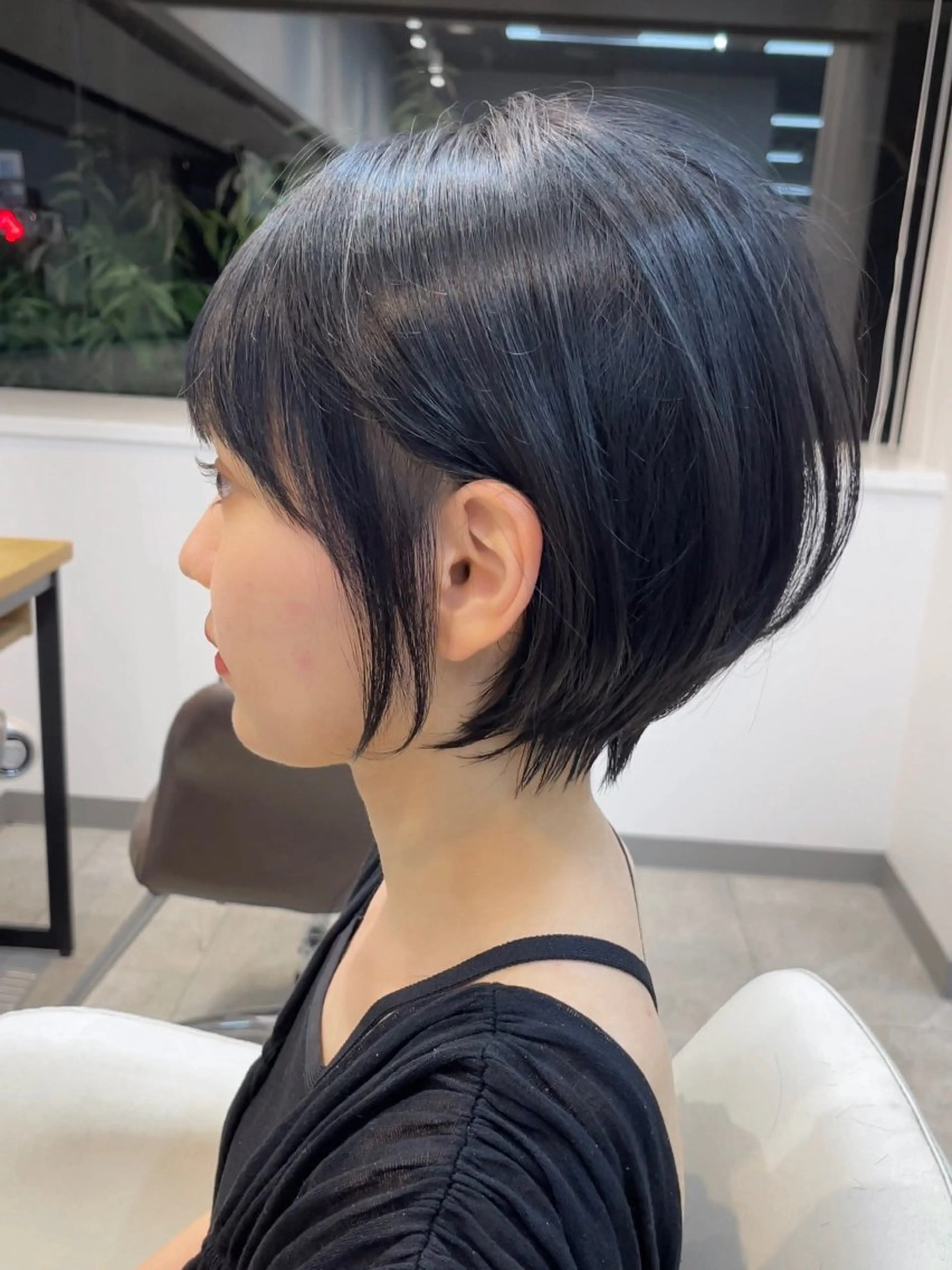 ショート neaf六本木所属・韓国風レイヤー ショート/犬塚 優介のヘアスタイル