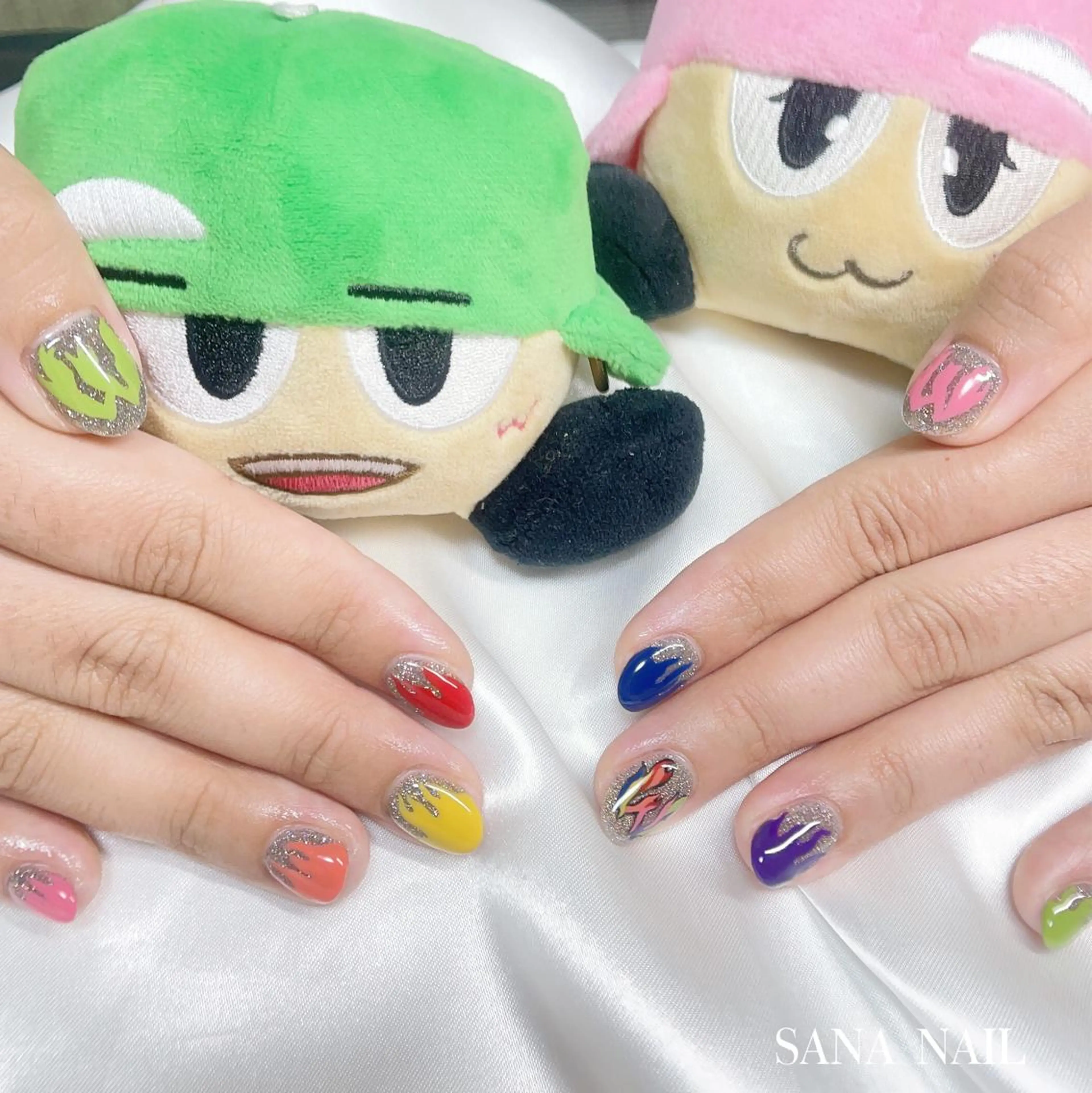 ネイル 持ち込み ハンドネイル nailsalon SANANAILのネイルデザイン