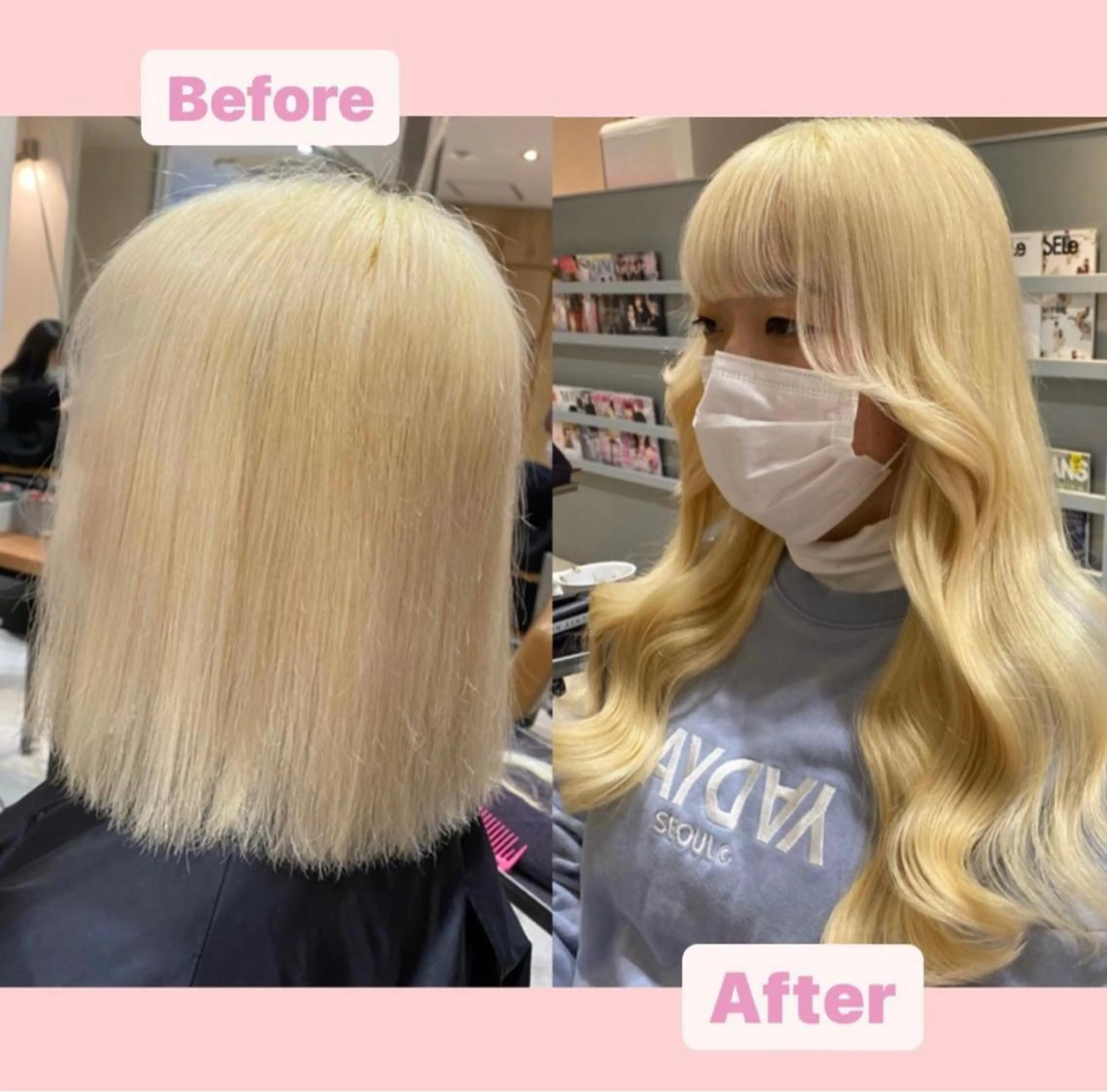 ロング エクステ philia所属・HONO/韓国 🇰🇷大阪エクステのヘアスタイル