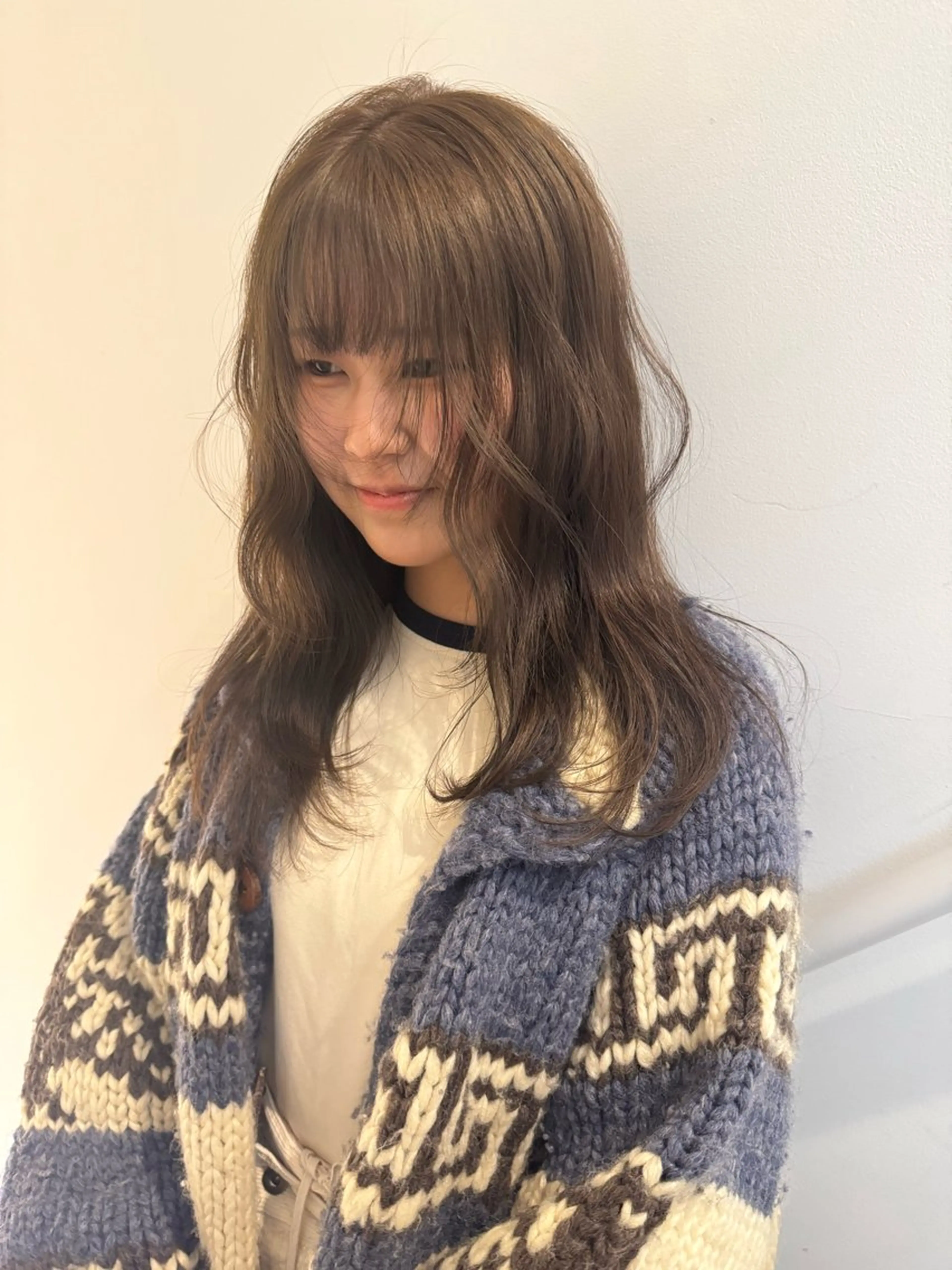 ロング カラー ヘアカラー リュウセイ/ ハイトーン/ブリーチのヘアスタイル