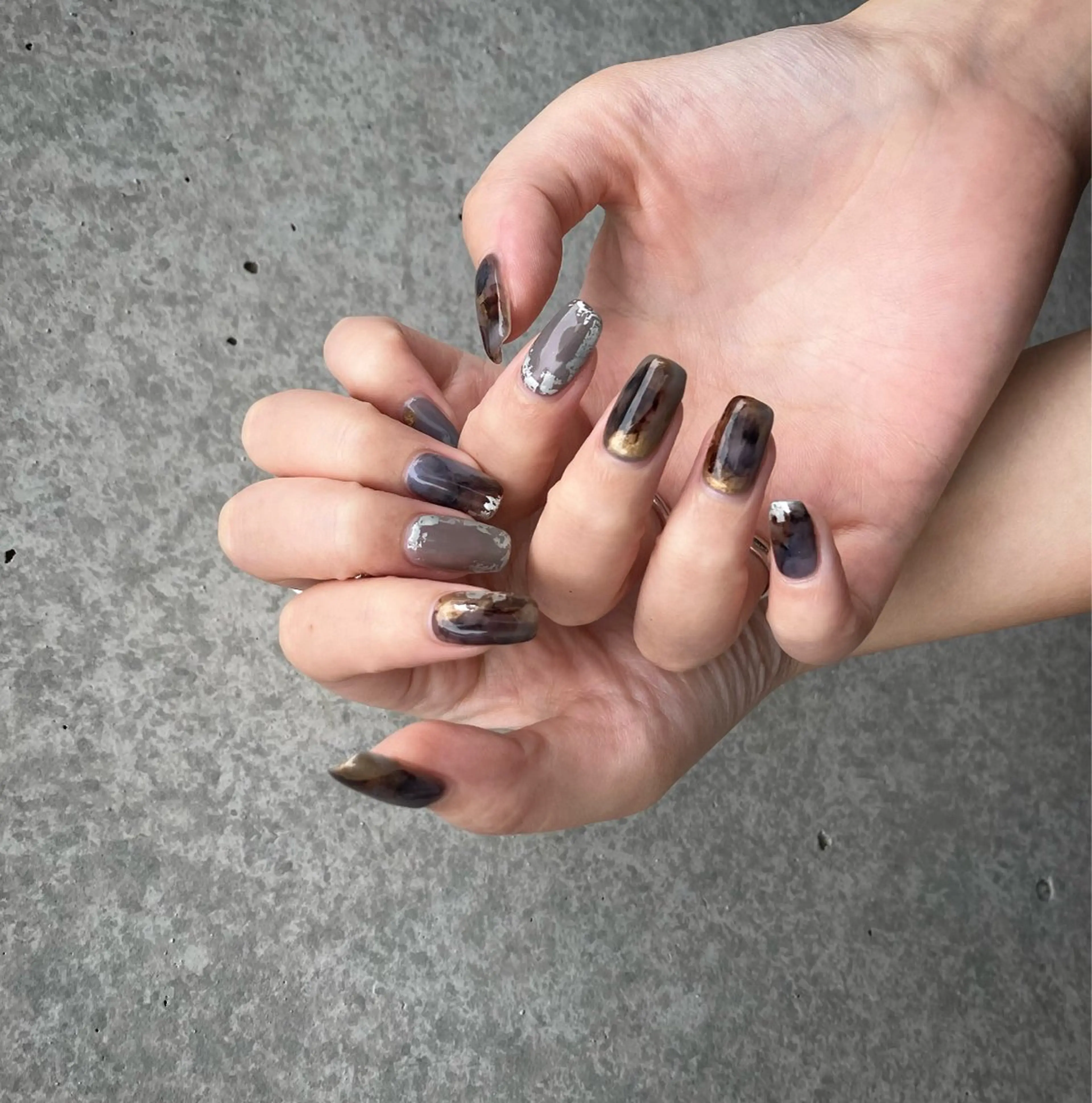 ネイル アートネイル 長さ出し ジェルネイル 氷ネイル・うるうるネイル マットネイル ハンドネイル nail salon Soeurのネイルデザイン