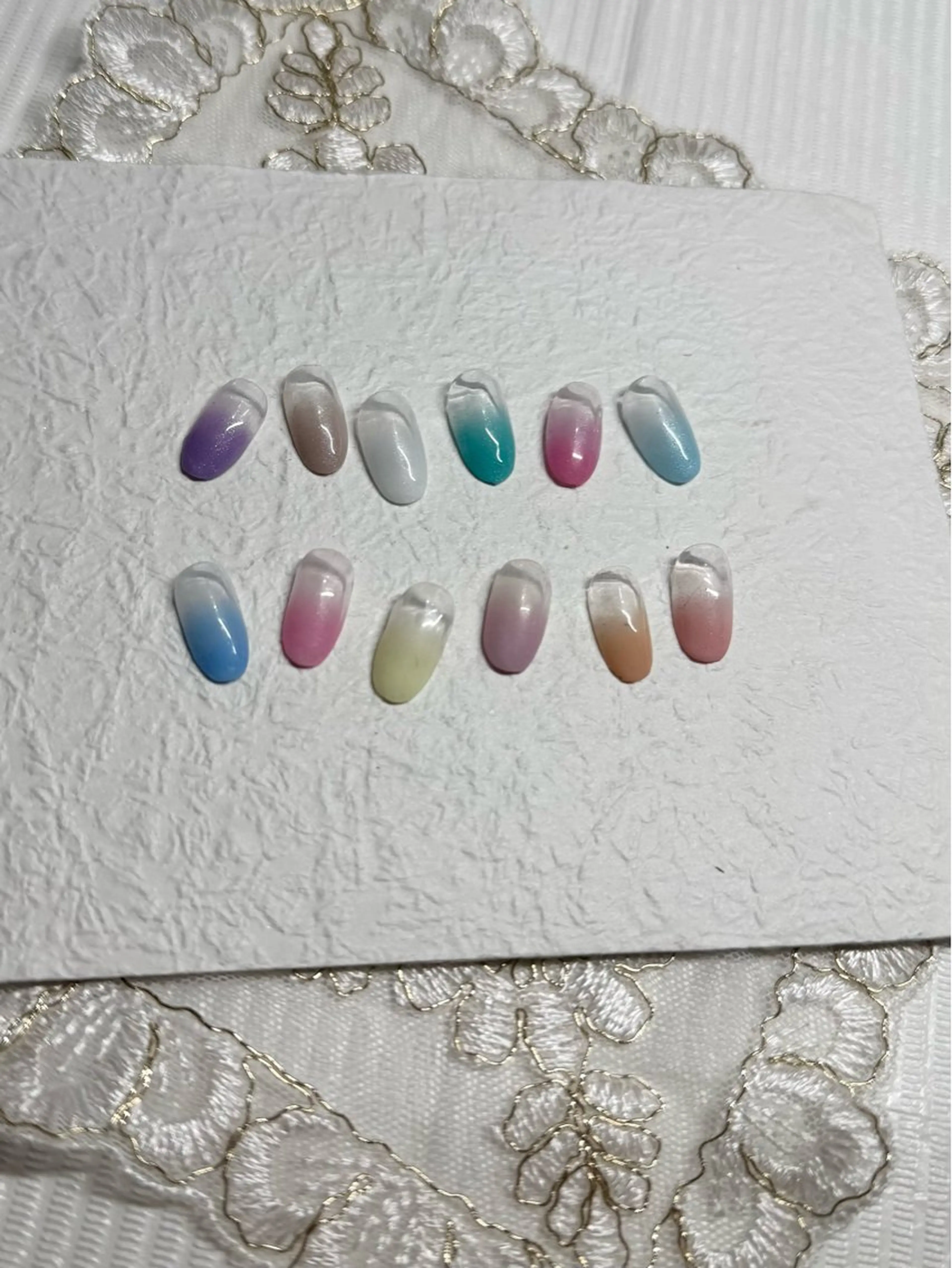 パウダーカラーグラデーション （オフ+500円）の写真