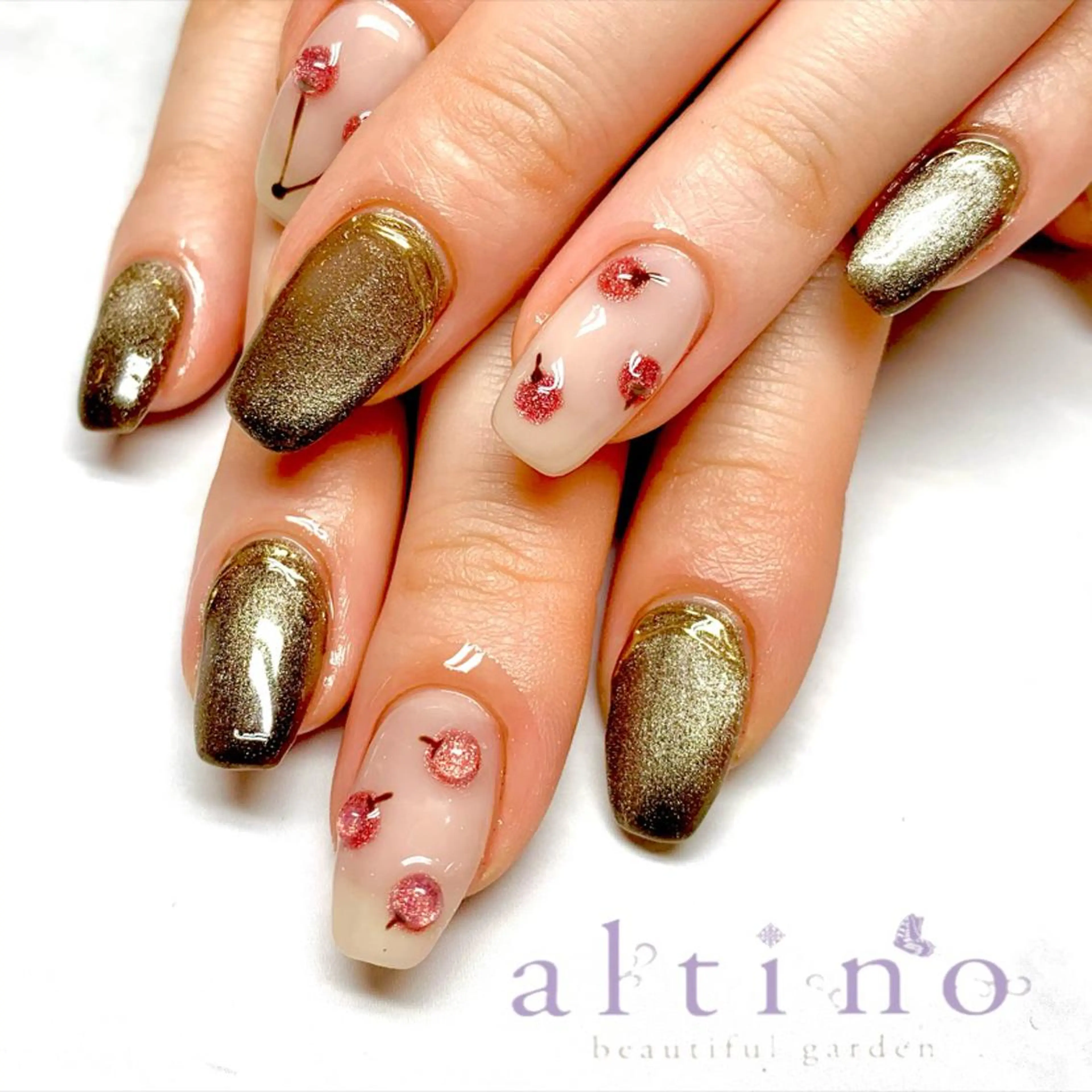 ネイル nail atelier  new moon所属・森 貴子のネイルデザイン