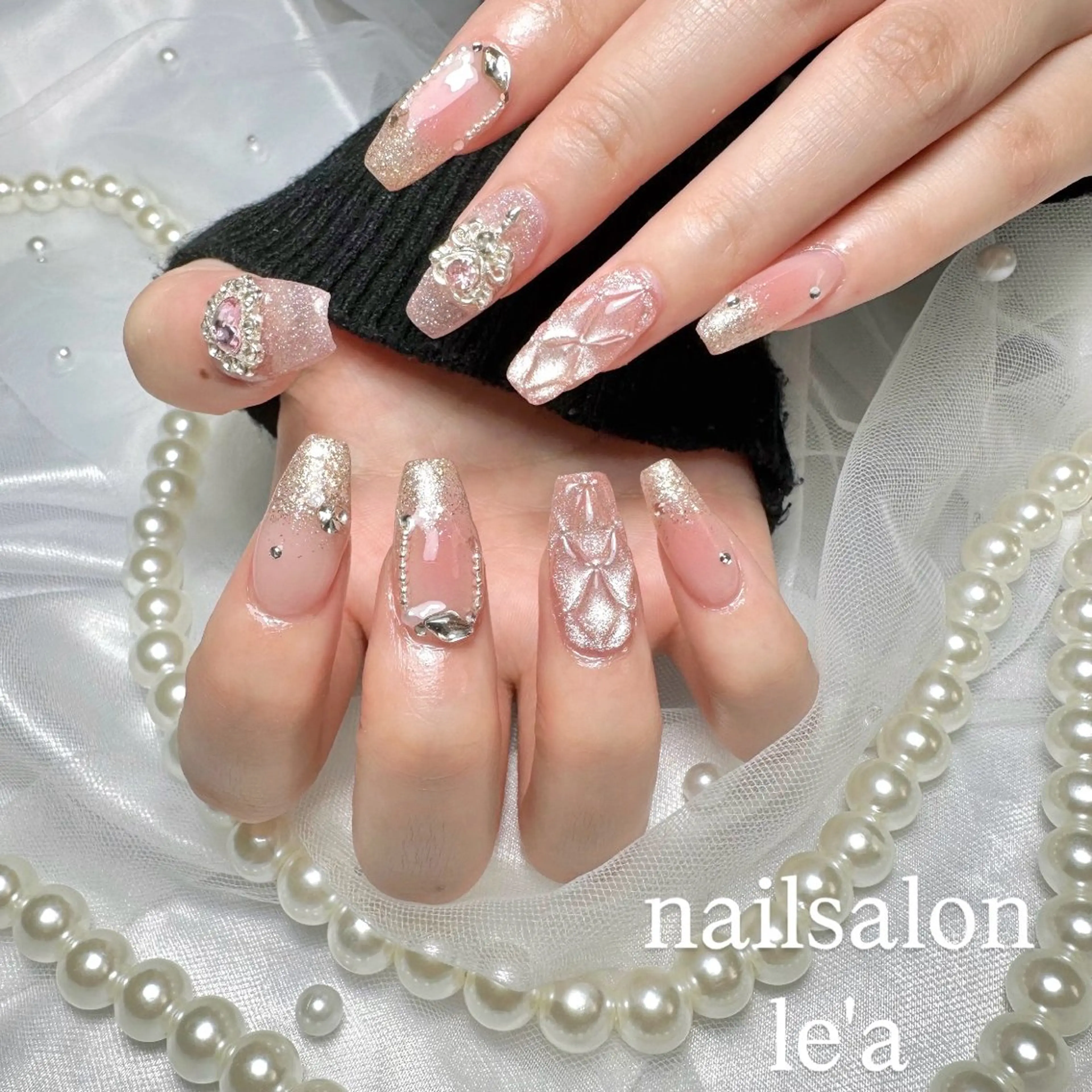 ネイル ハンドネイル nailsalon le'aのネイルデザイン