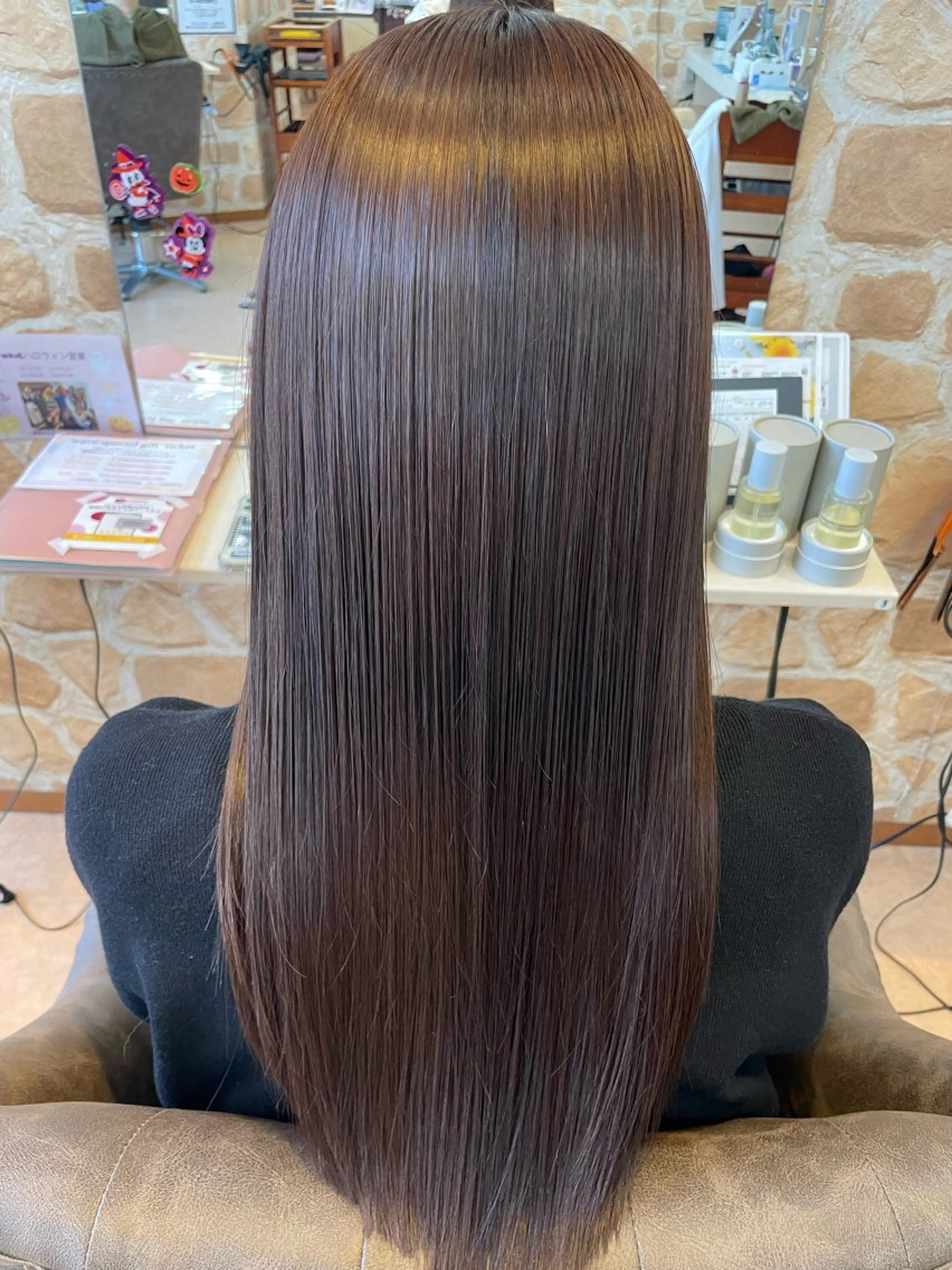 ロング カラー ヘアカラー トリートメント 大塚 千鶴のヘアスタイル