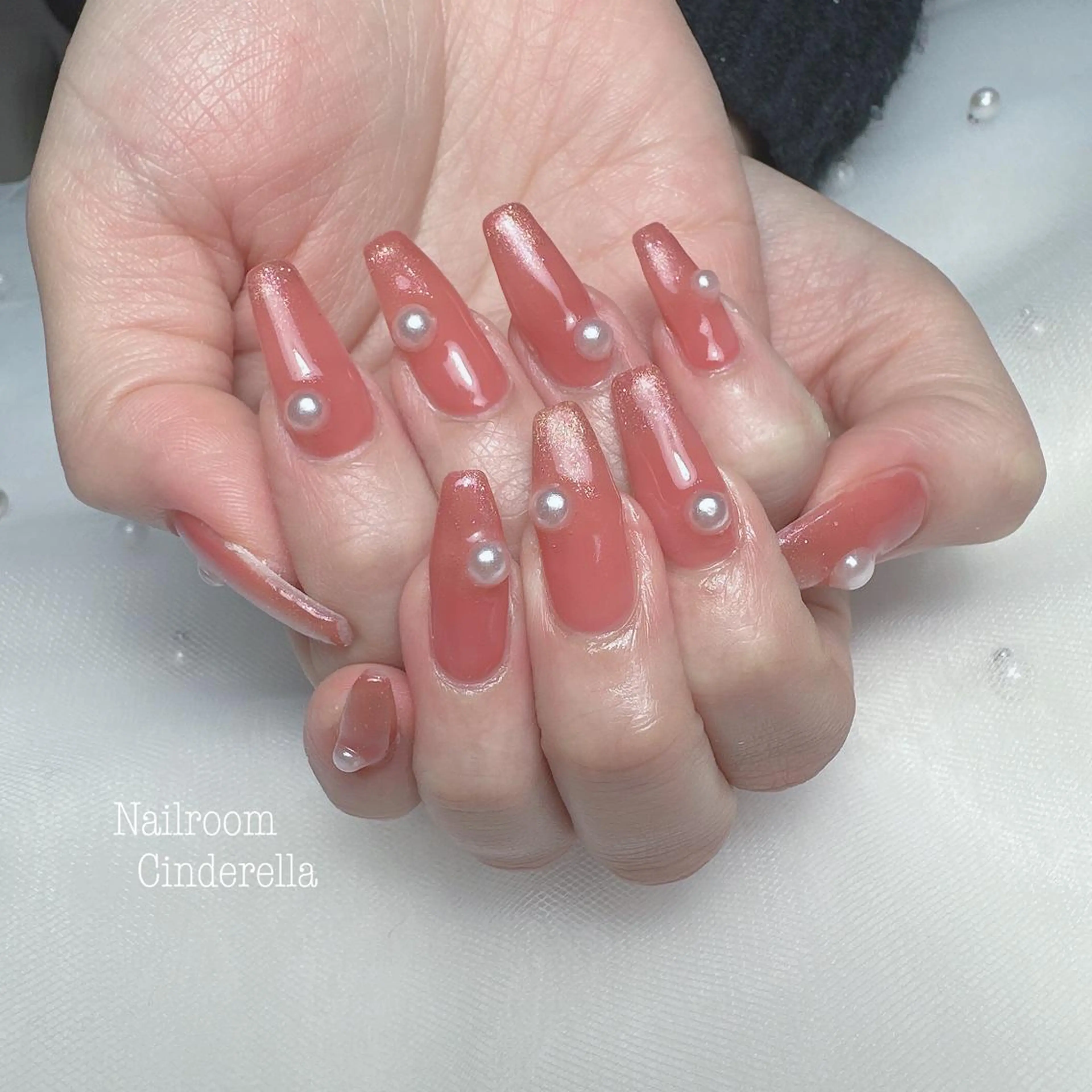 ネイル ワンカラーネイル Nailroom. Cinderellaのネイルデザイン