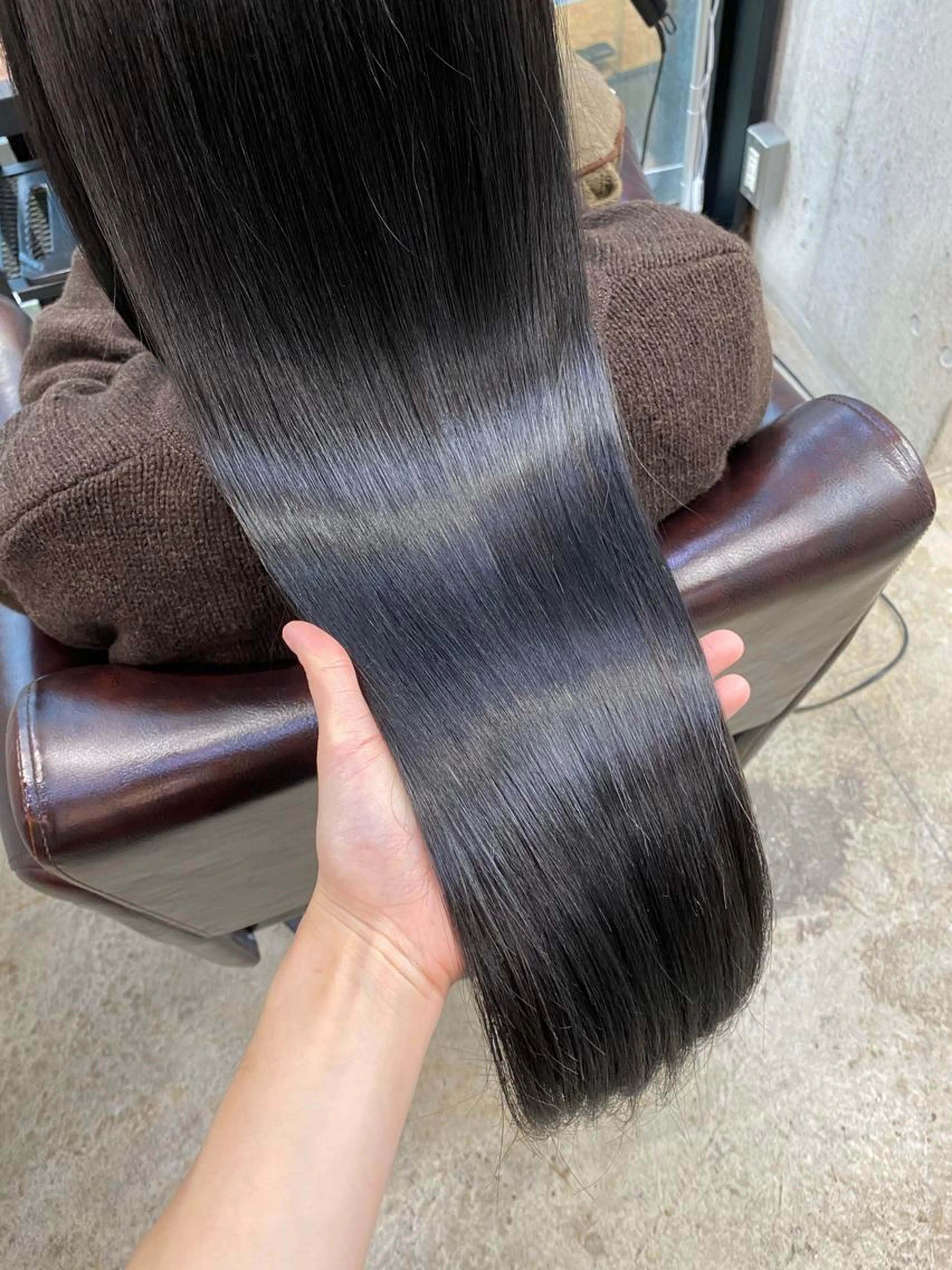【美髪エステコース④】不純物リセット+ 髪質改善+ Aujua + りんご幹細胞の写真